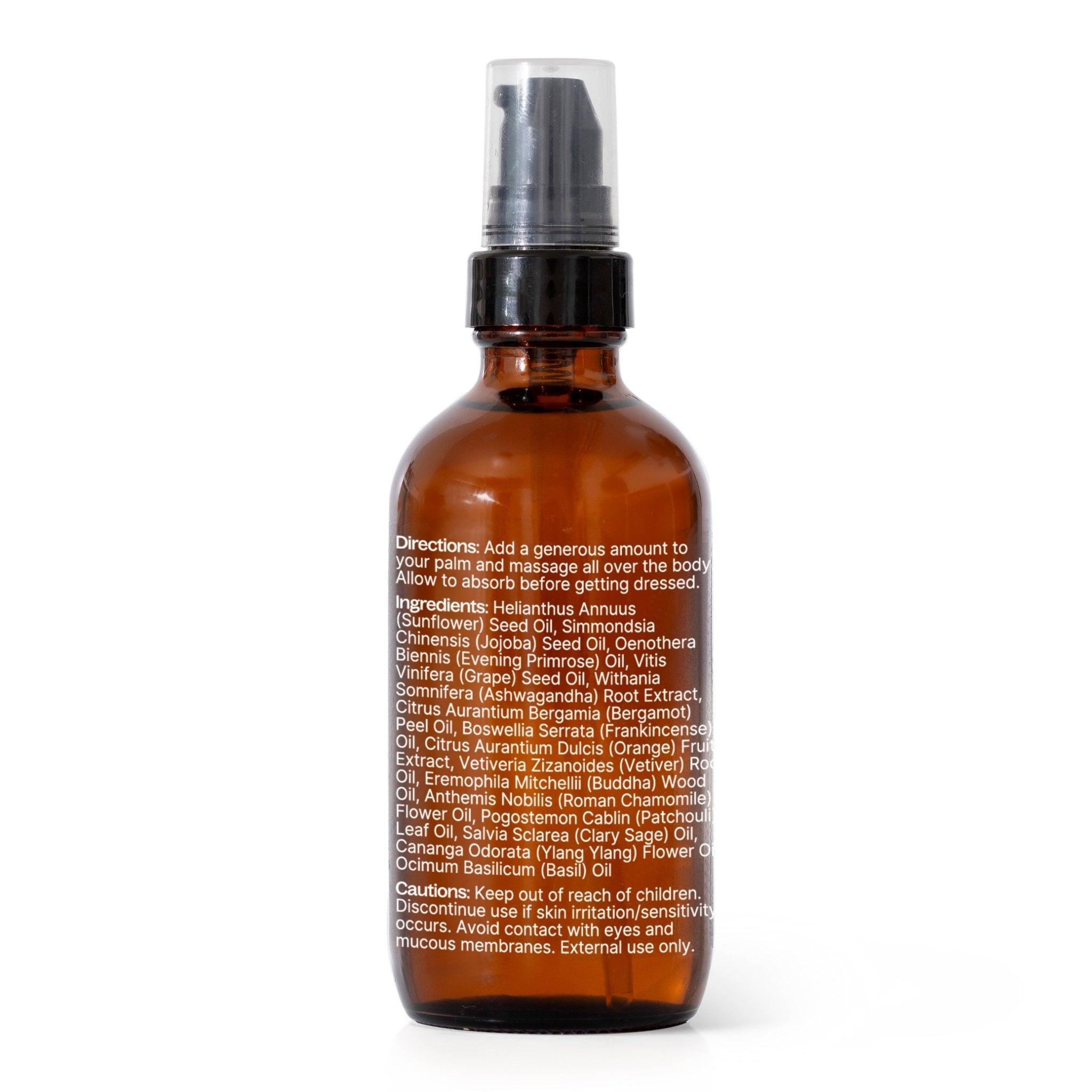 Stress Body Oil with Ashwagandha Plant Therapy