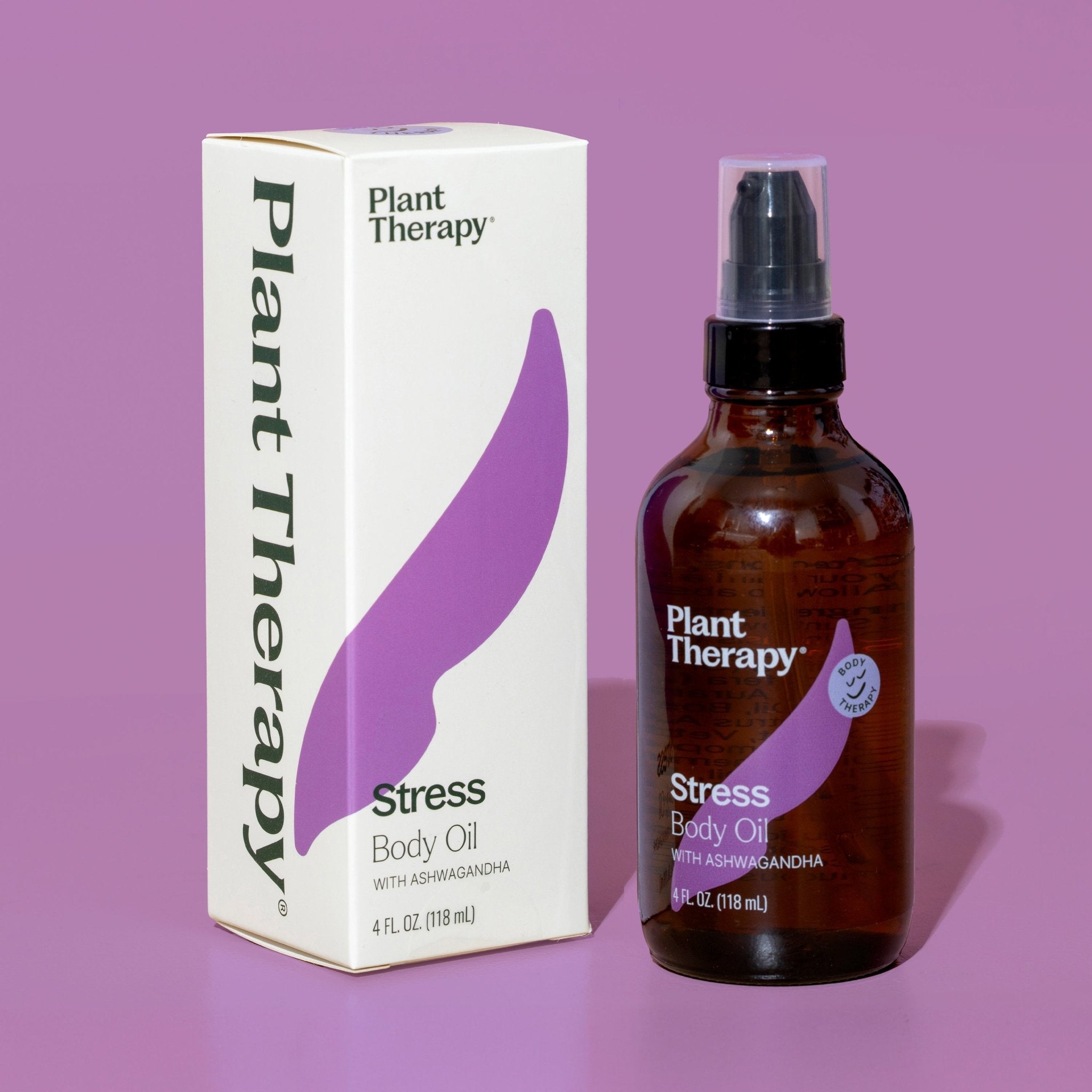 Stress Body Oil with Ashwagandha Plant Therapy