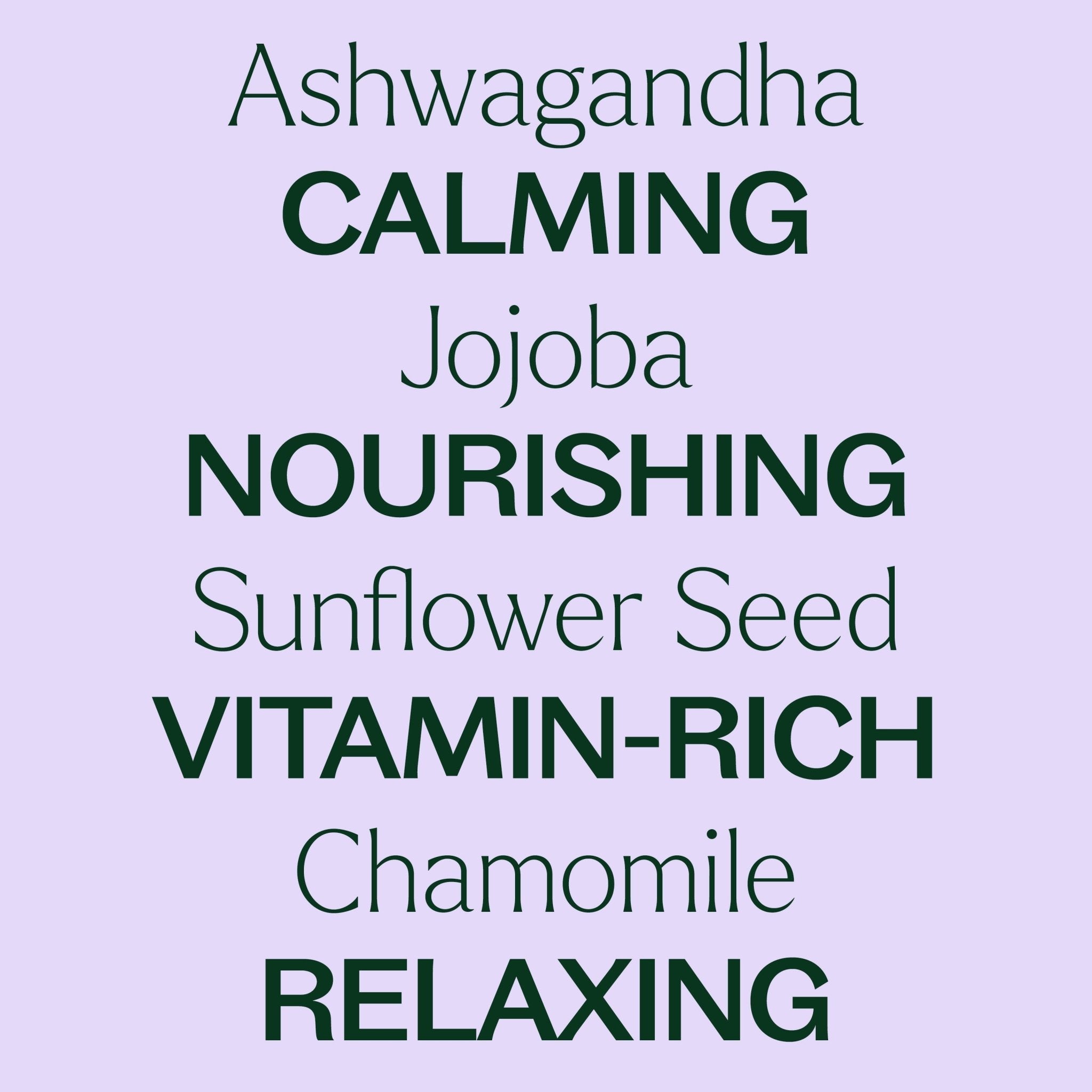 Stress Body Oil with Ashwagandha Plant Therapy