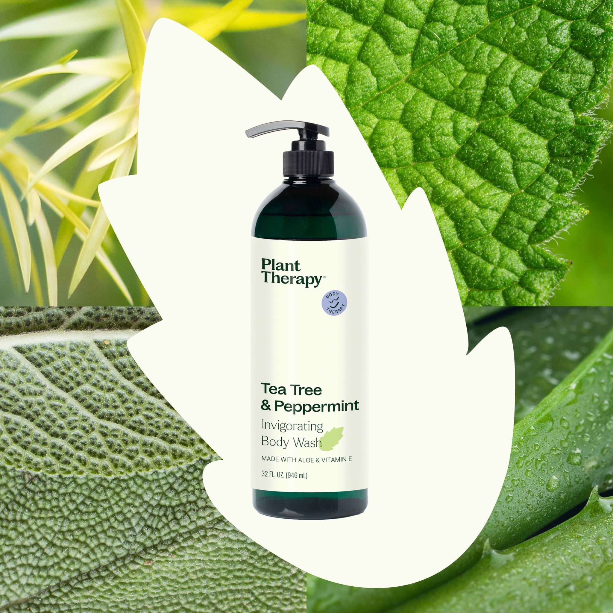 Tea Tree & Peppermint Body Wash Plant Therapy