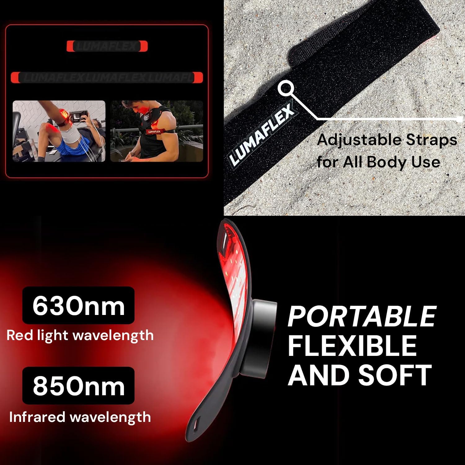 The Body Pro Red Light and Infrared Therapy Wrap iReliev