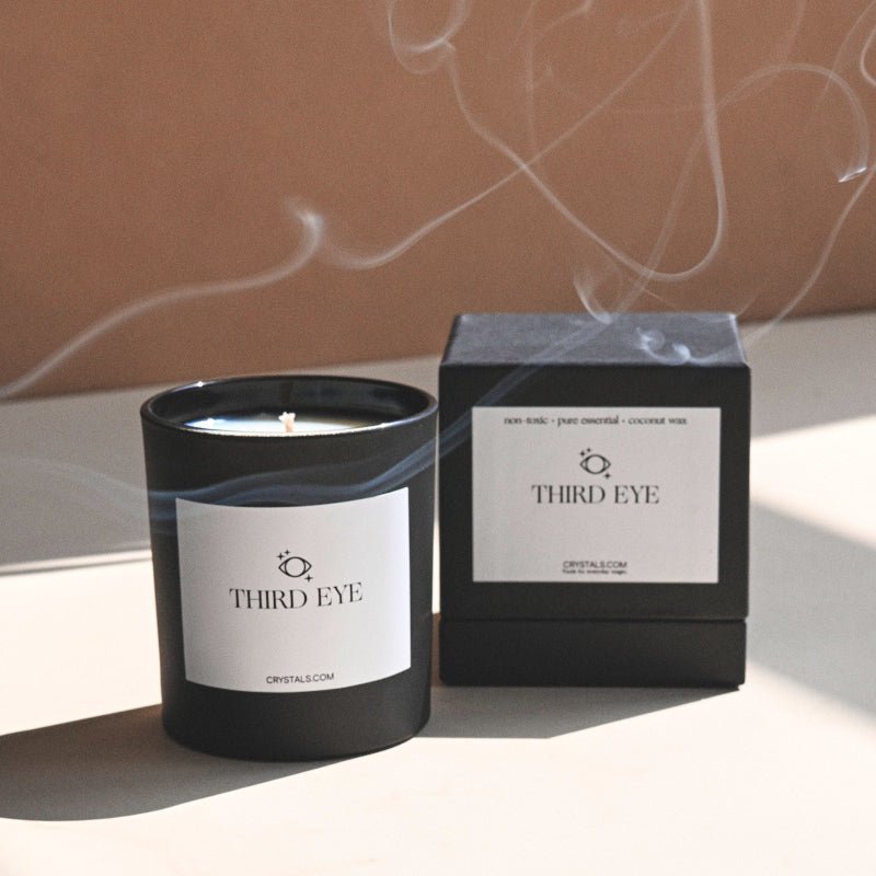 THIRD EYE Candle CRYSTALS.COM