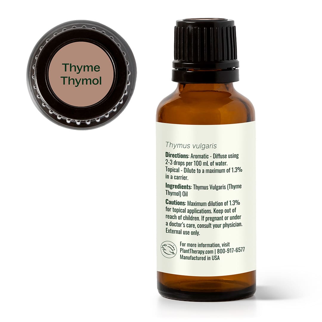 Thyme Thymol Essential Oil Plant Therapy