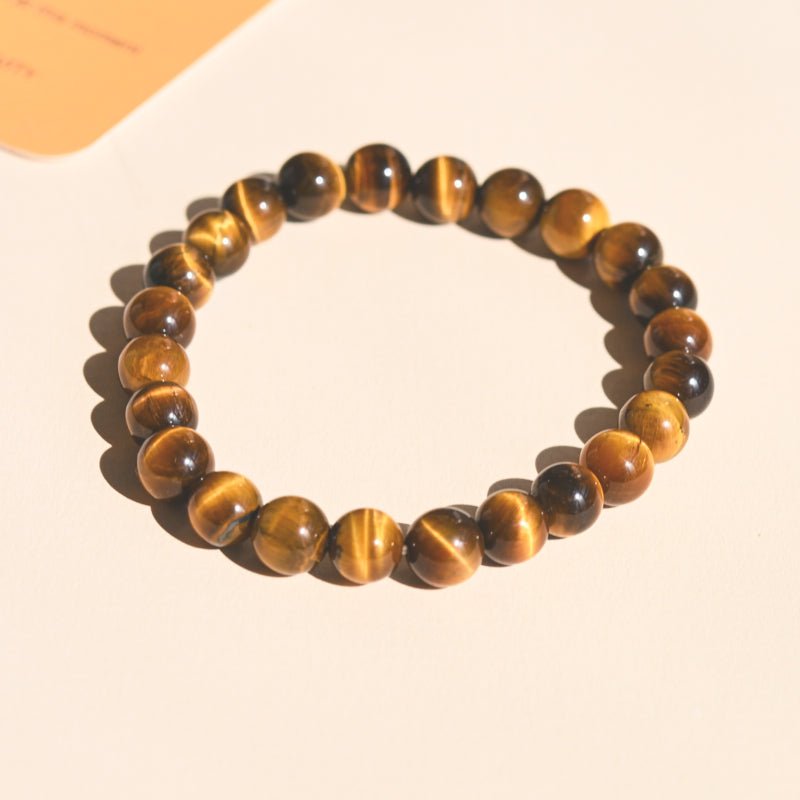 Tiger’s Eye Bracelet - COURAGE + JOY CRYSTALS.COM