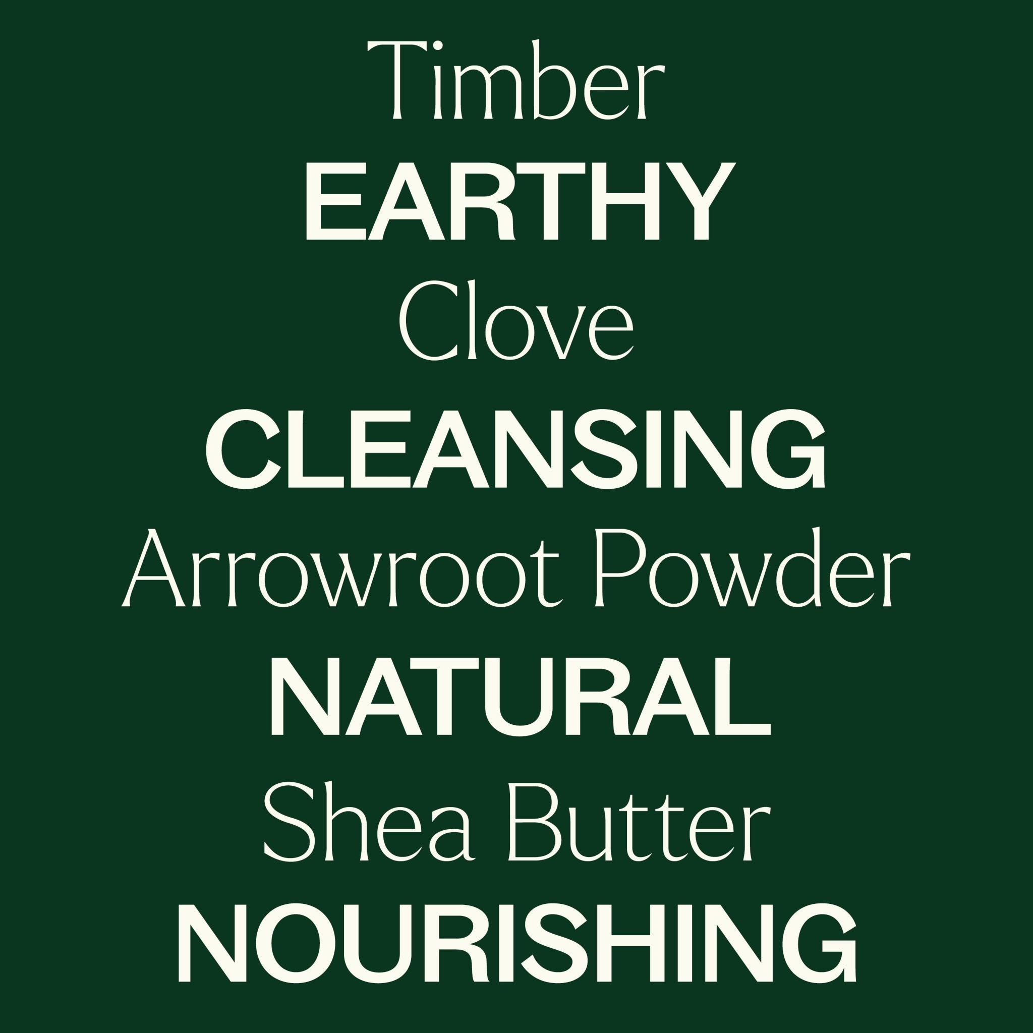 Timber & Clove Natural Deodorant Plant Therapy