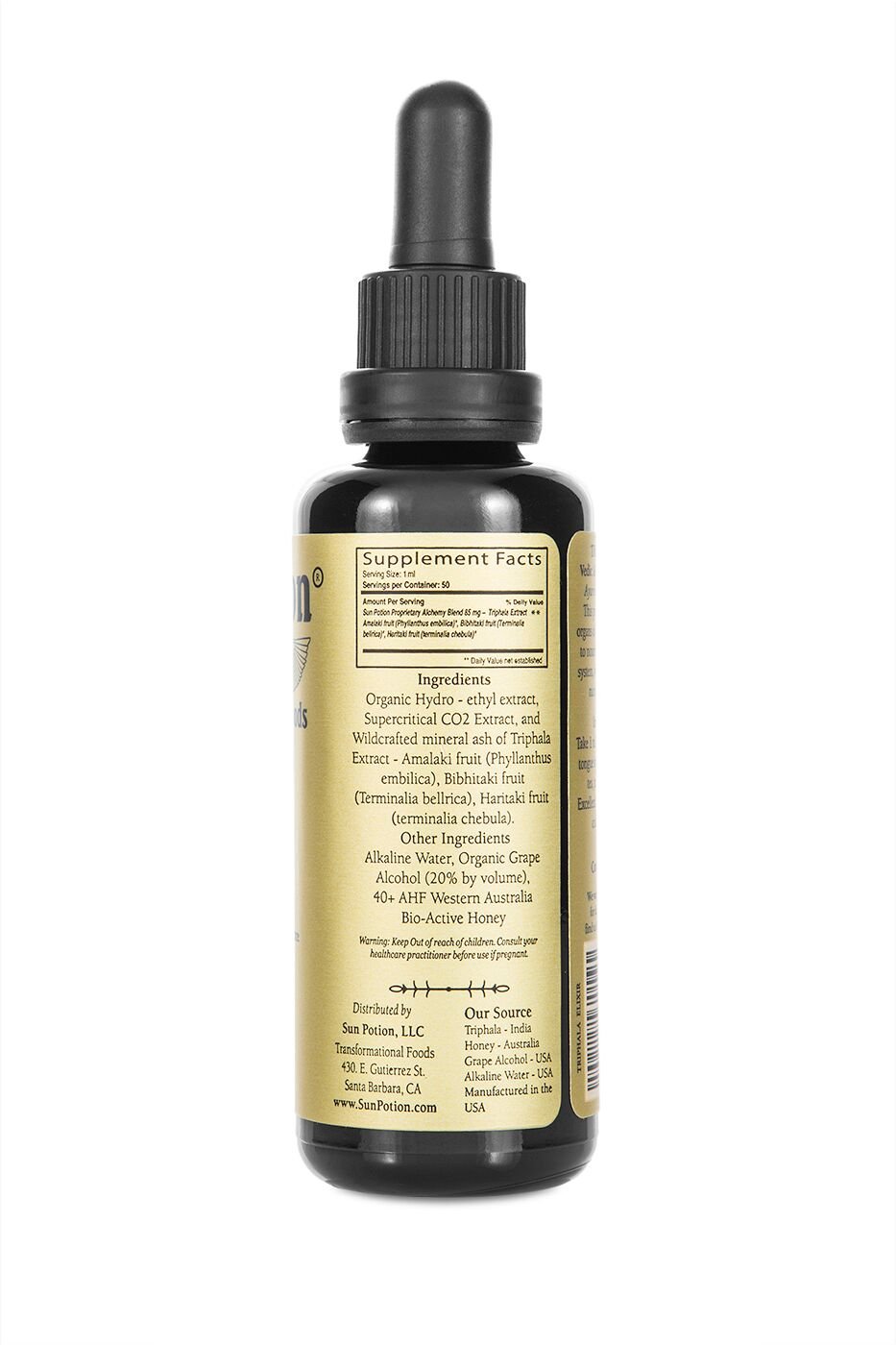 Triphala Transcendent Elixir Sun Potion