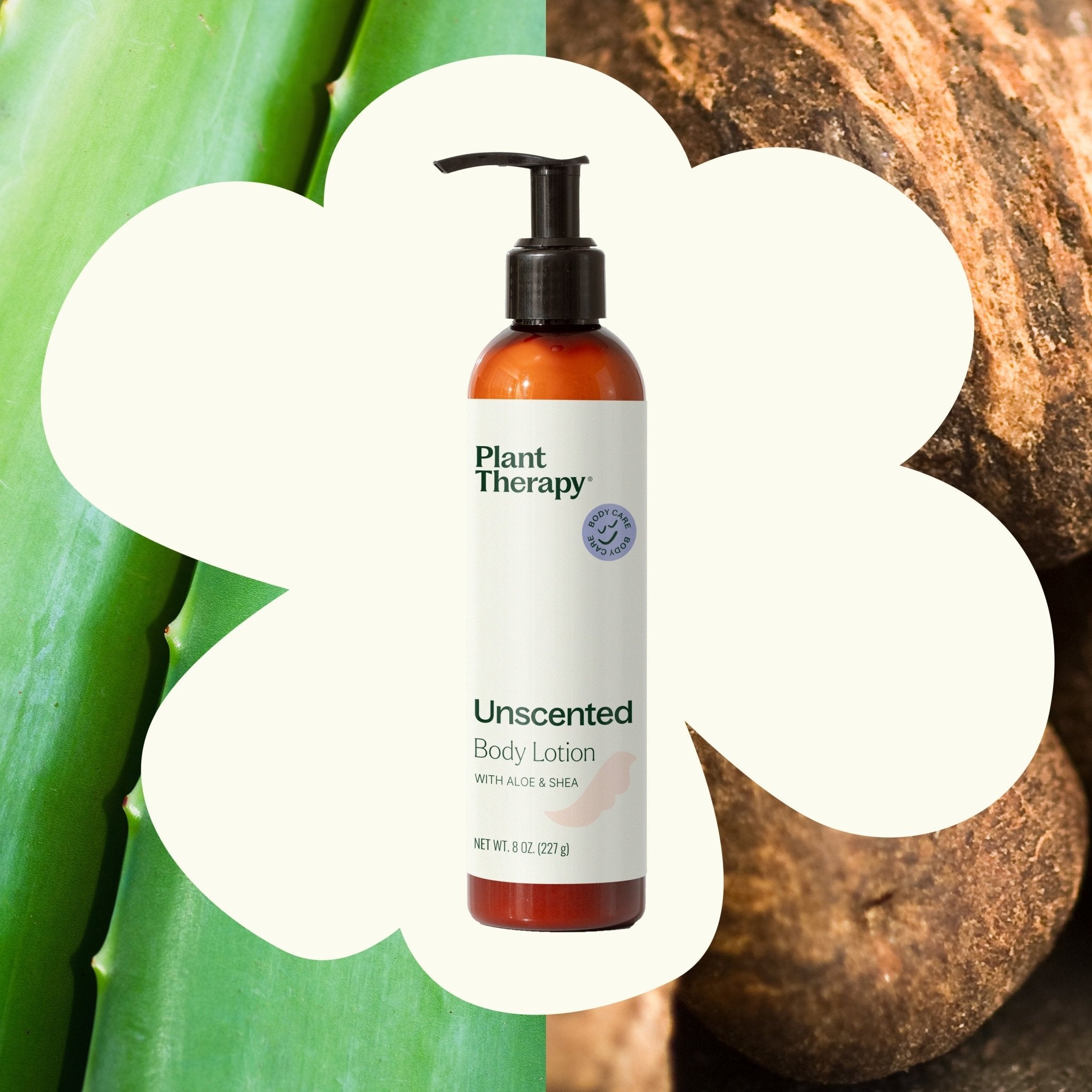 Unscented Body Lotion with Aloe and Shea Plant Therapy