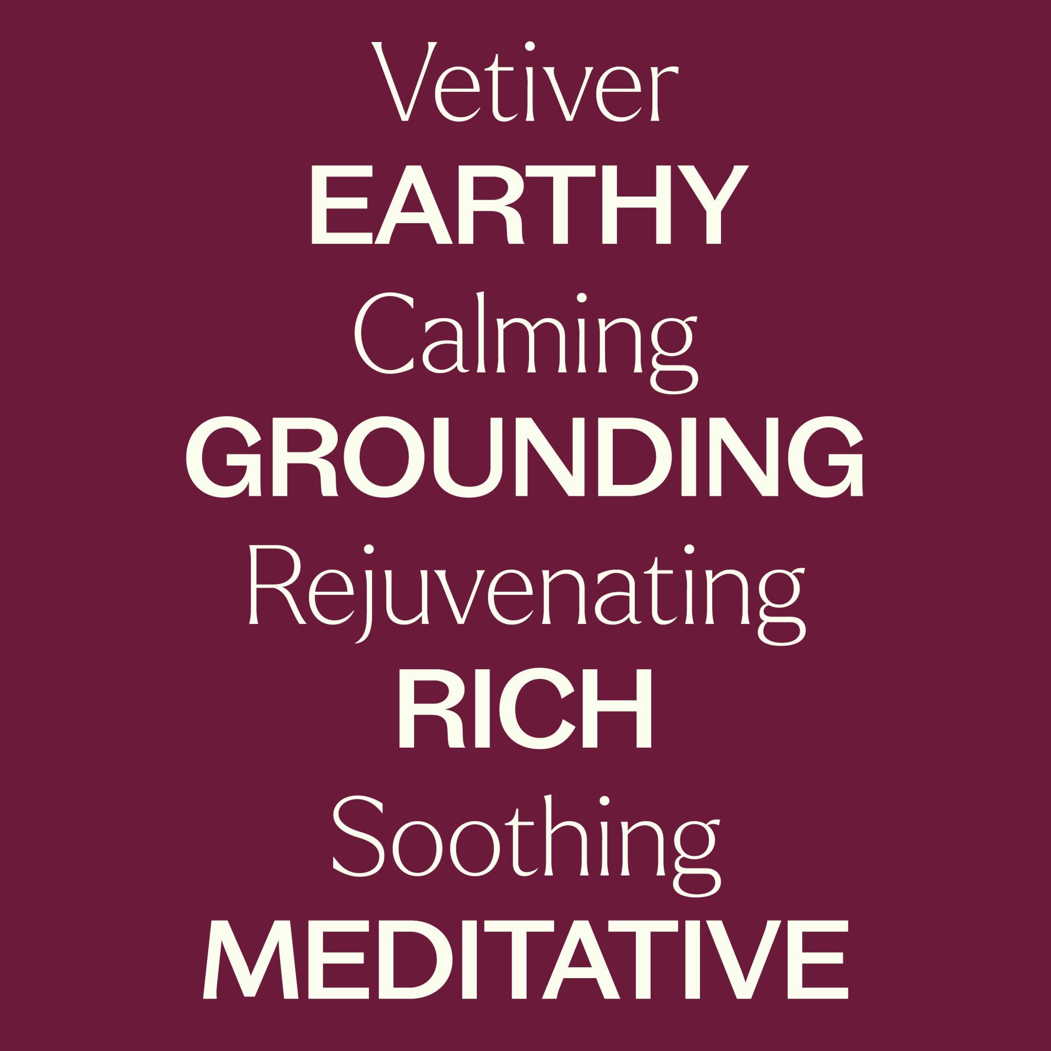 Vetiver Essential Oil Plant Therapy