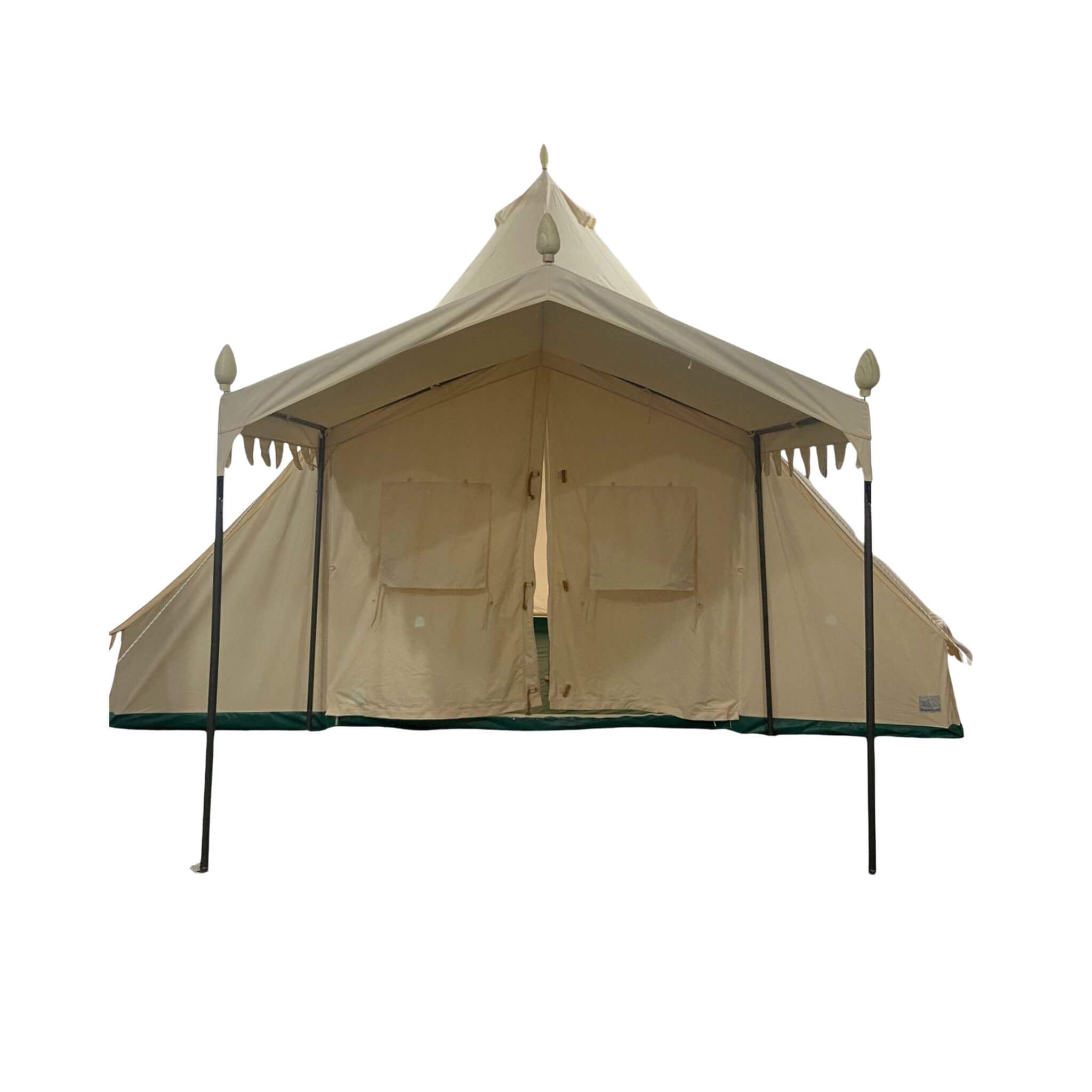 [13X19FT] Extra Large Heavy Duty Outdoor Four Seasons Glamping Canvas Bell Yurt Tent (SAK45688) SAKSBY WHOLESALE