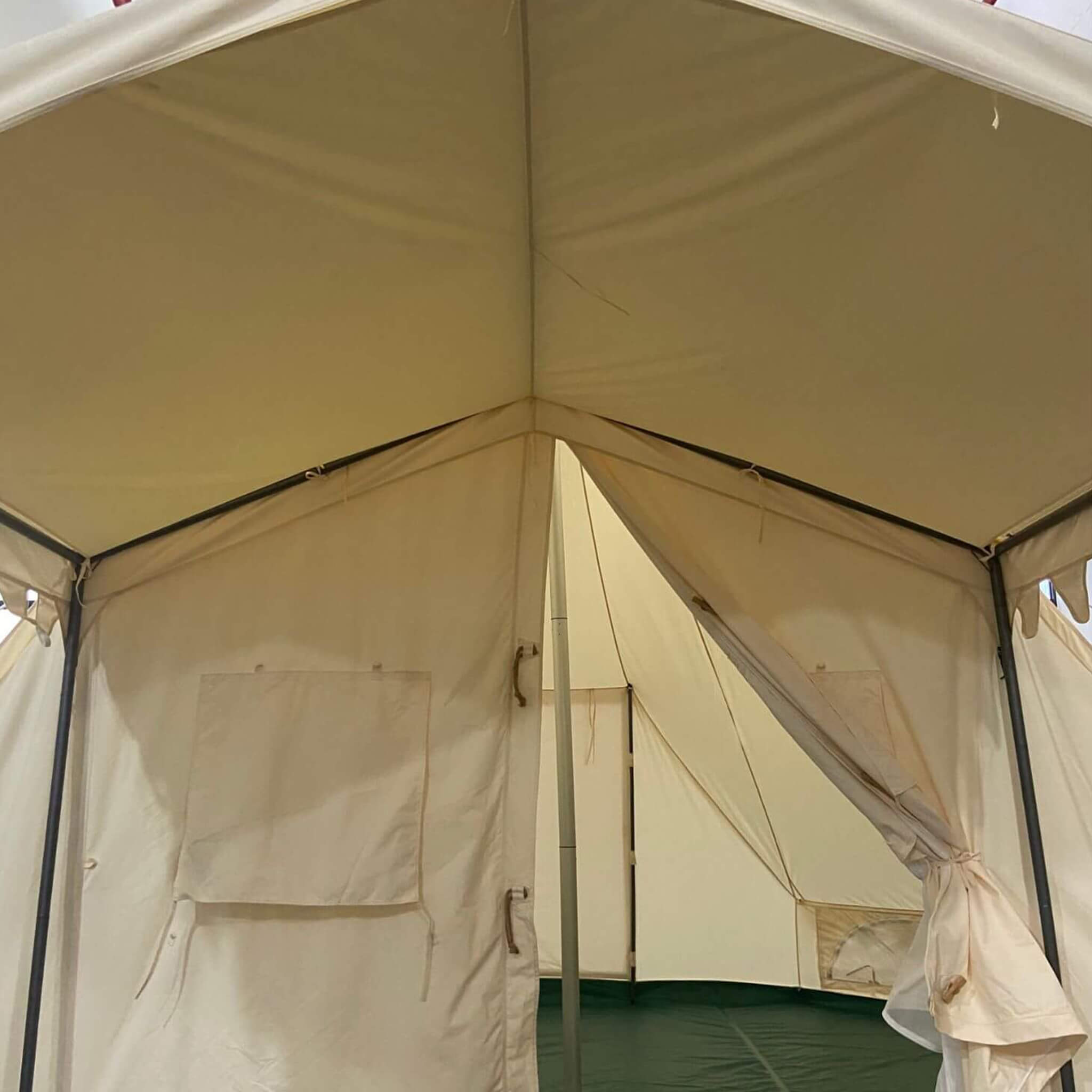 [13X19FT] Extra Large Heavy Duty Outdoor Four Seasons Glamping Canvas Bell Yurt Tent (SAK45688) SAKSBY WHOLESALE