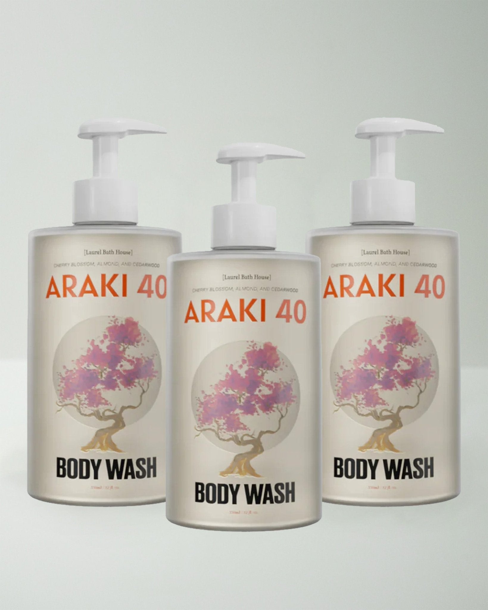 3 - Pack Araki 40 Laurel Bath House