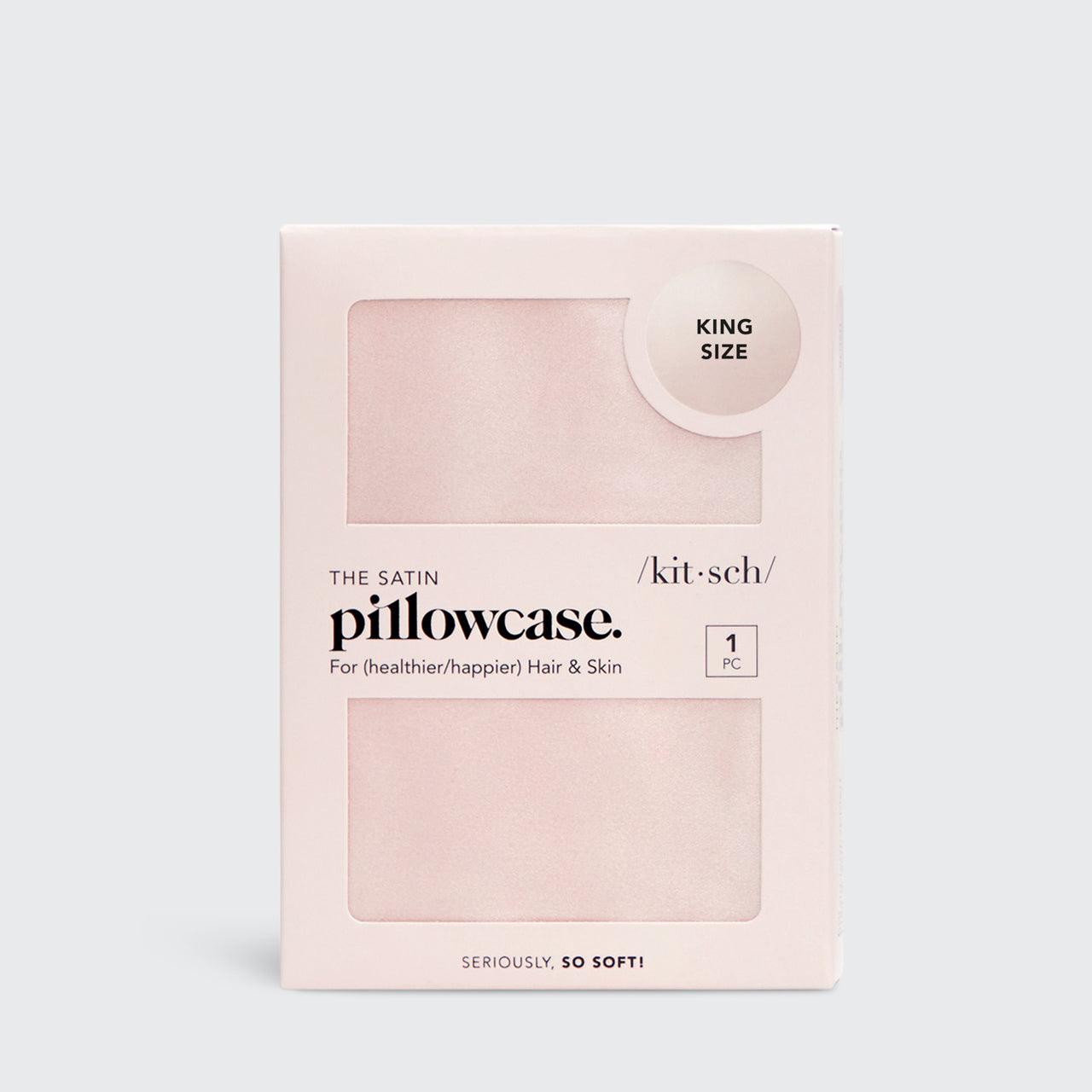 Blush Satin King Pillowcase