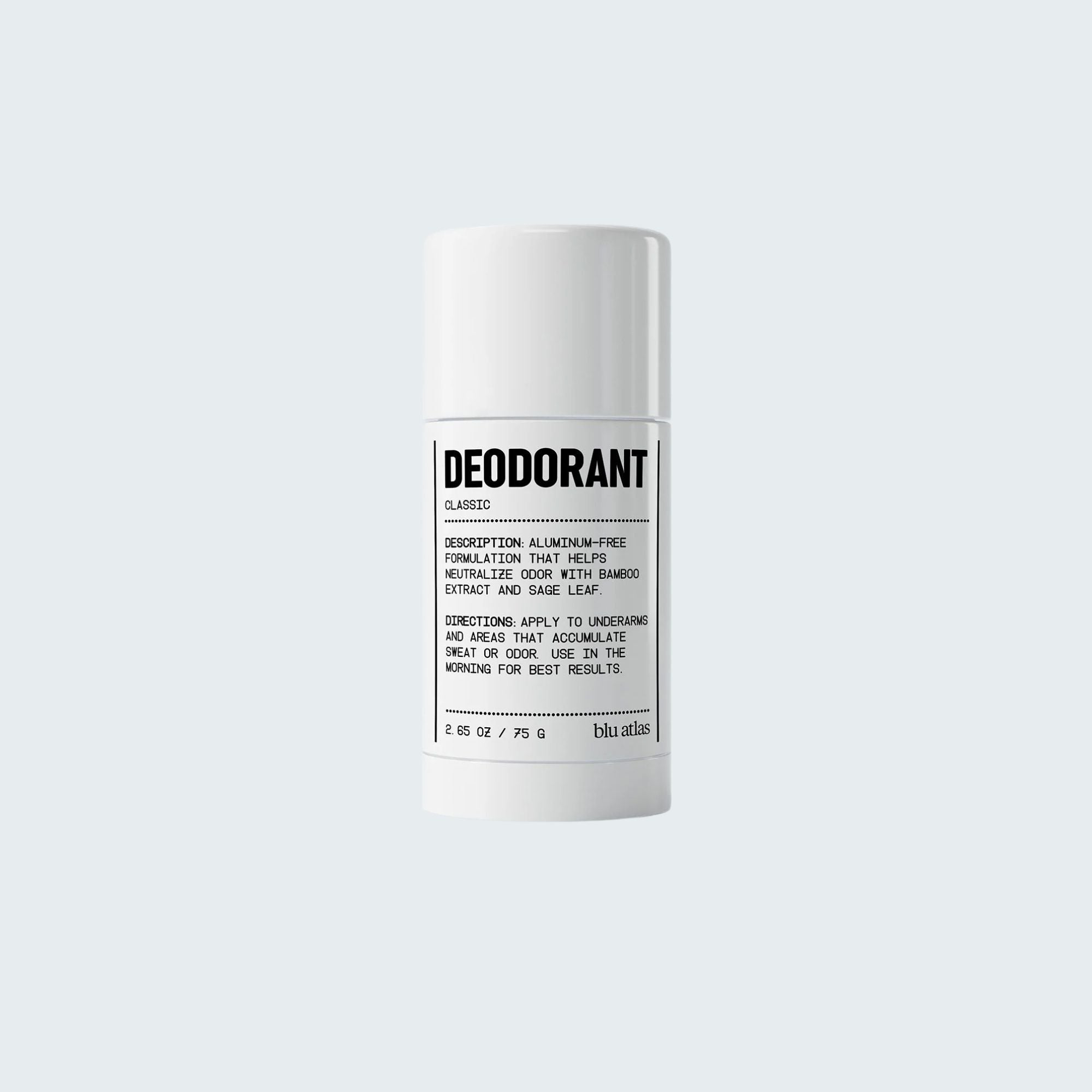 48 - Hour Natural Deodorant Blu Atlas