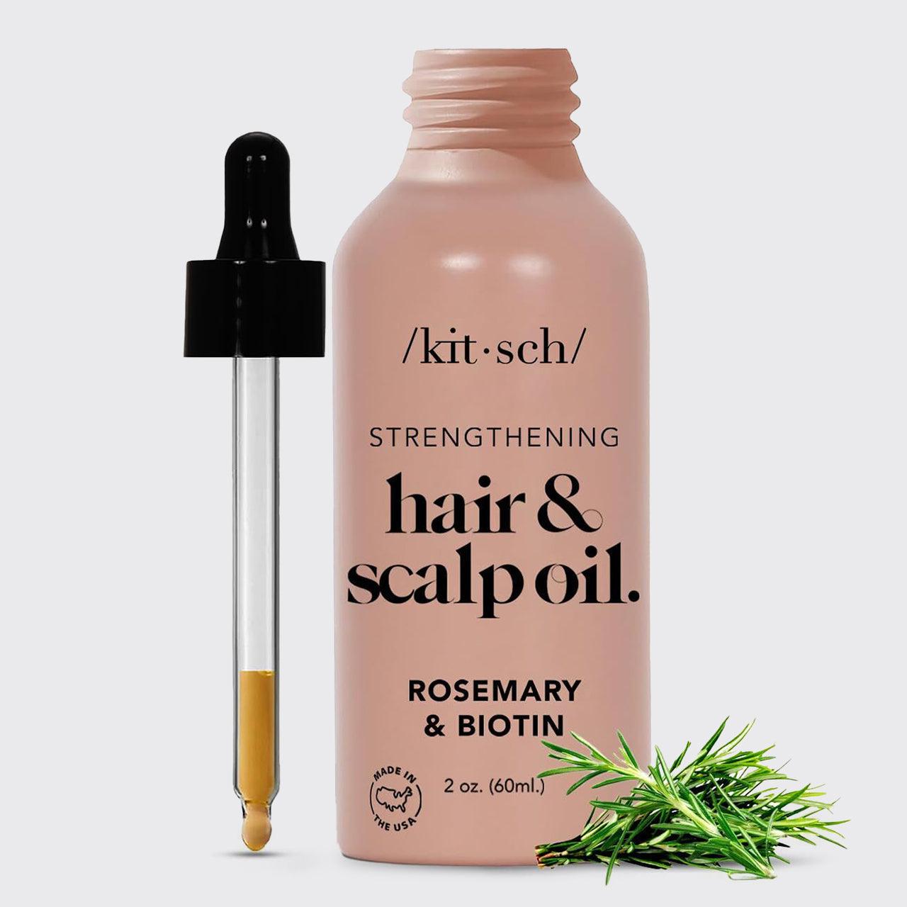 Rosemary Scalp & Hair Strengthening Oil With Biotin - Nanaka