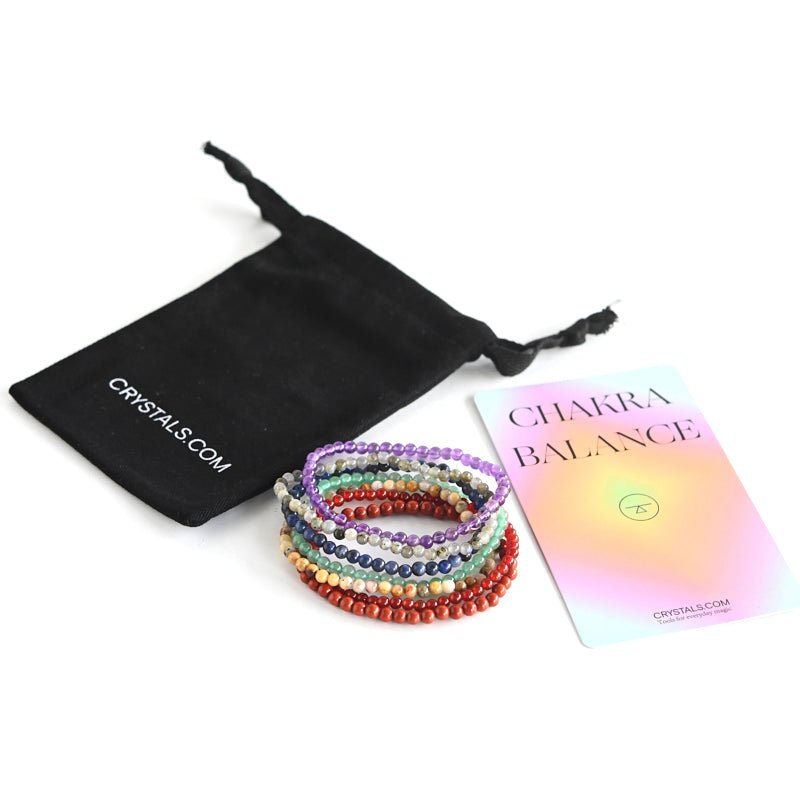 7 Chakra Bracelet Set CRYSTALS.COM