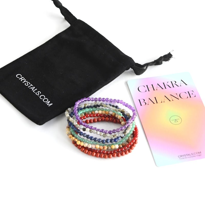 7 Chakra Bracelet Set CRYSTALS.COM