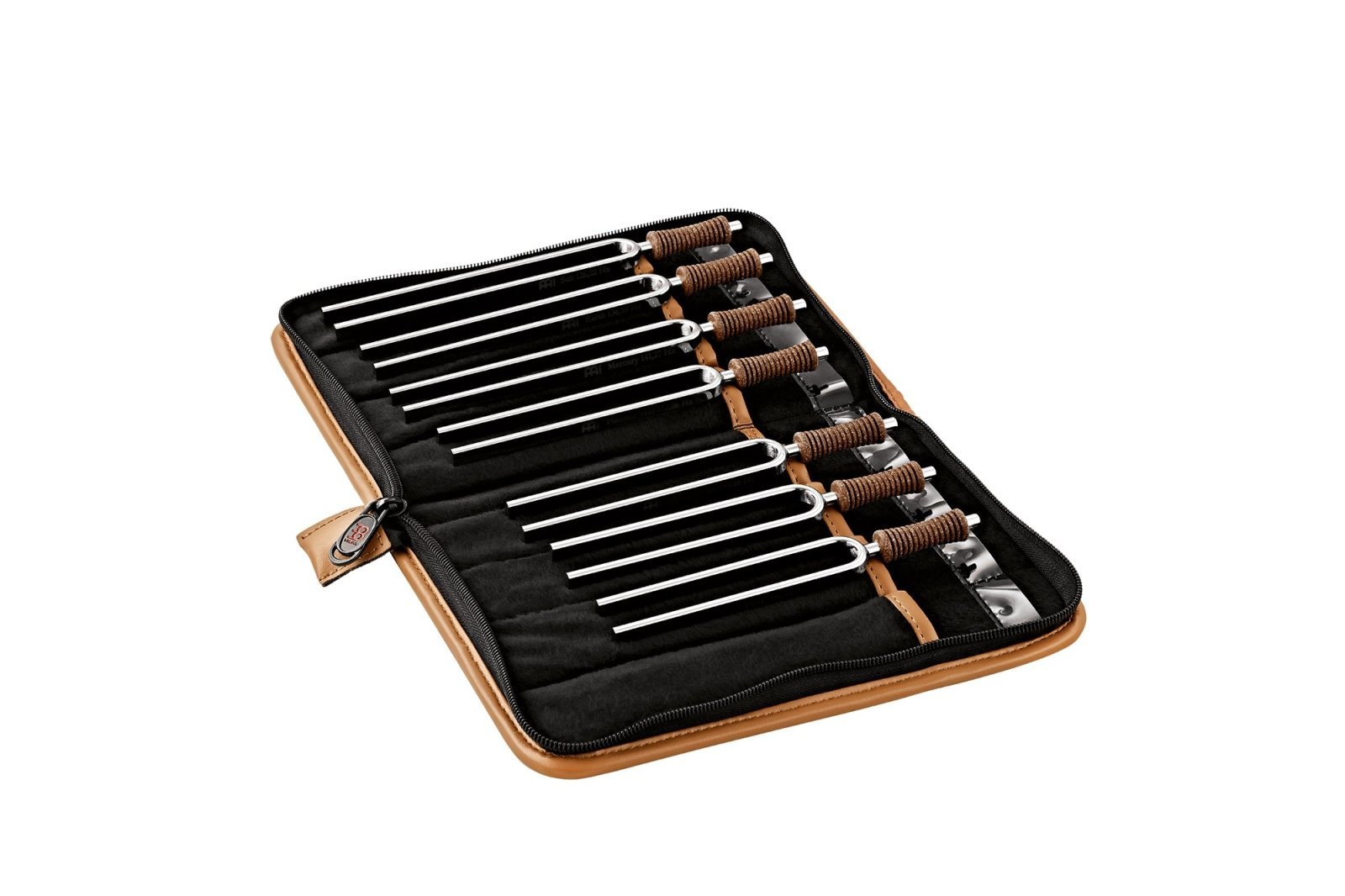 7 Chakra Healing Tuning Fork Set with Travel Case Sound Healing LAB