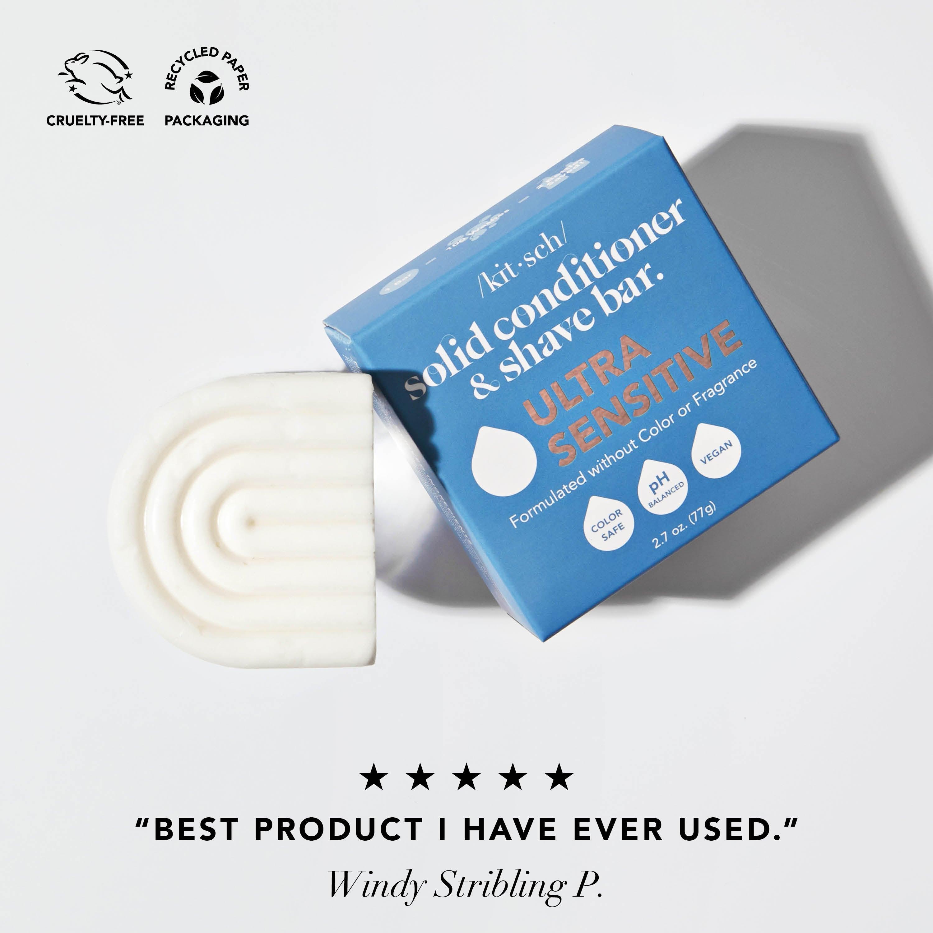 Ultra Sensitive Solid Conditioner & Shave Bar - Nanaka