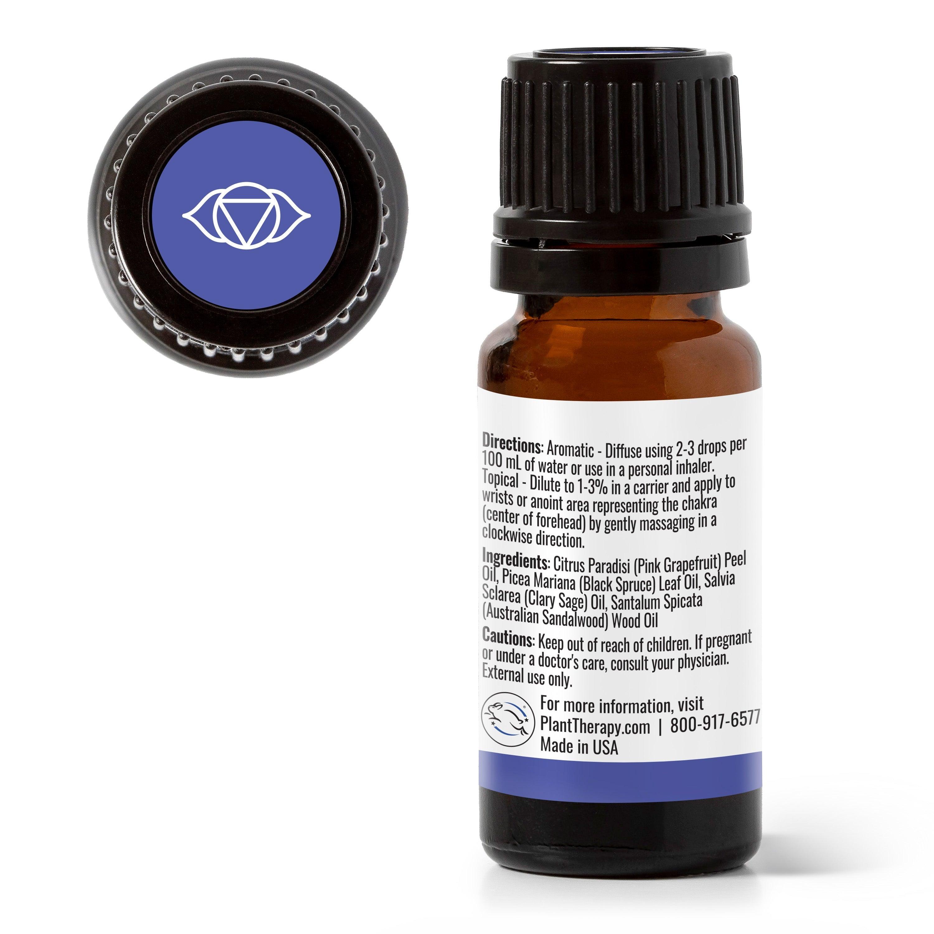 Clear Intuition (Brow Chakra) Essential Oil 10 mL - Nanaka