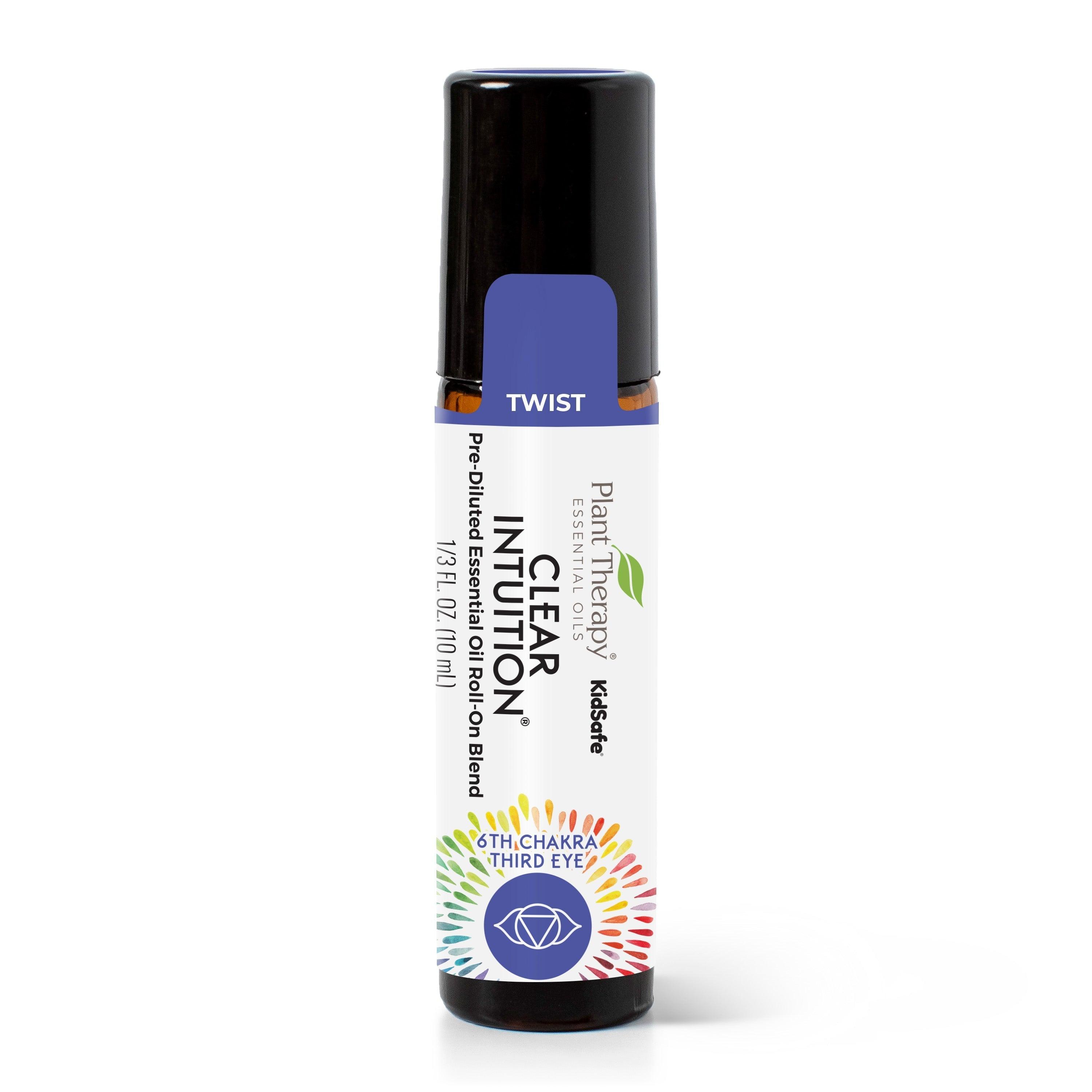 Clear Intuition (Brow Chakra) Pre-Diluted Essential Oil Blend Roll-On 10 mL - Nanaka