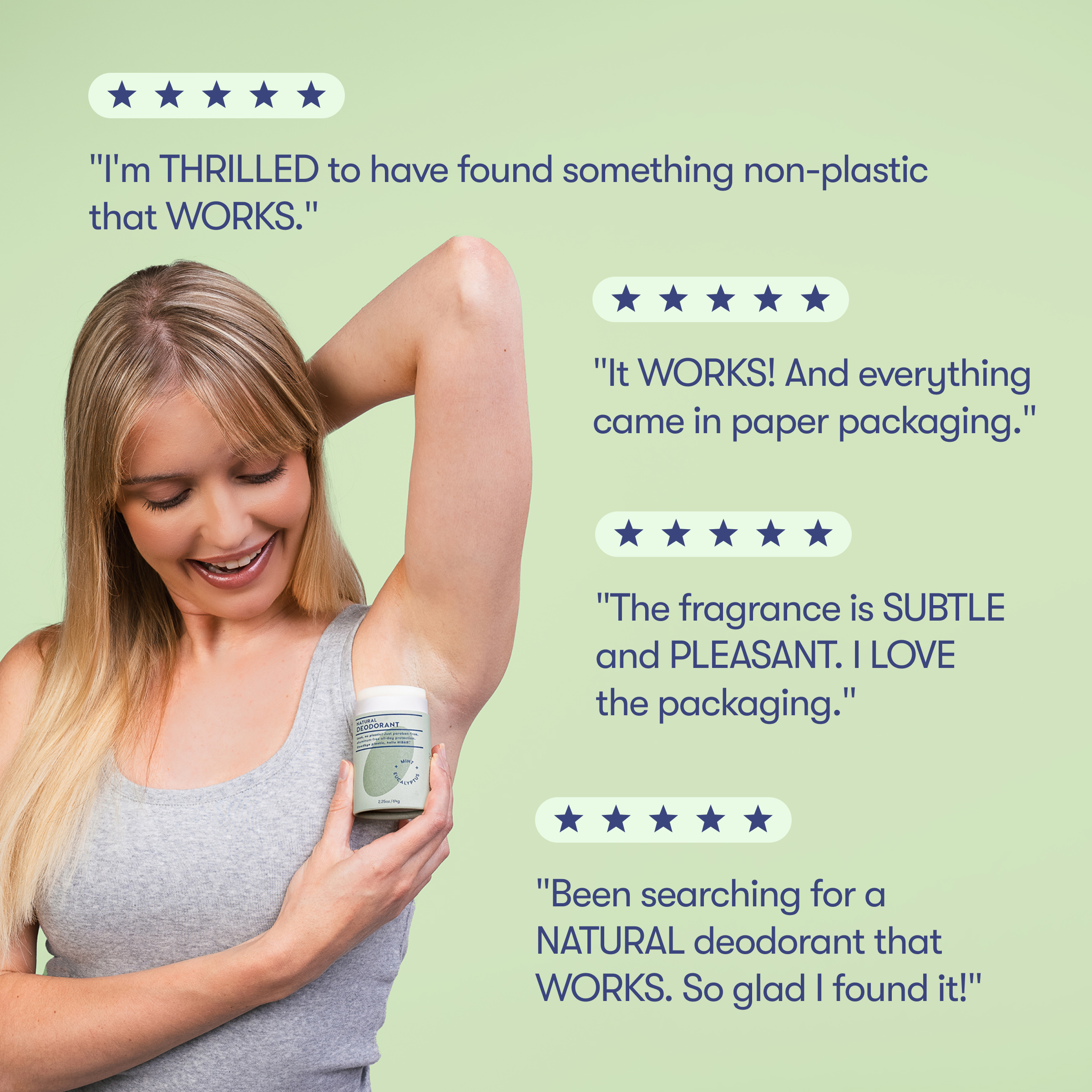 Plastic-Free Deodorant