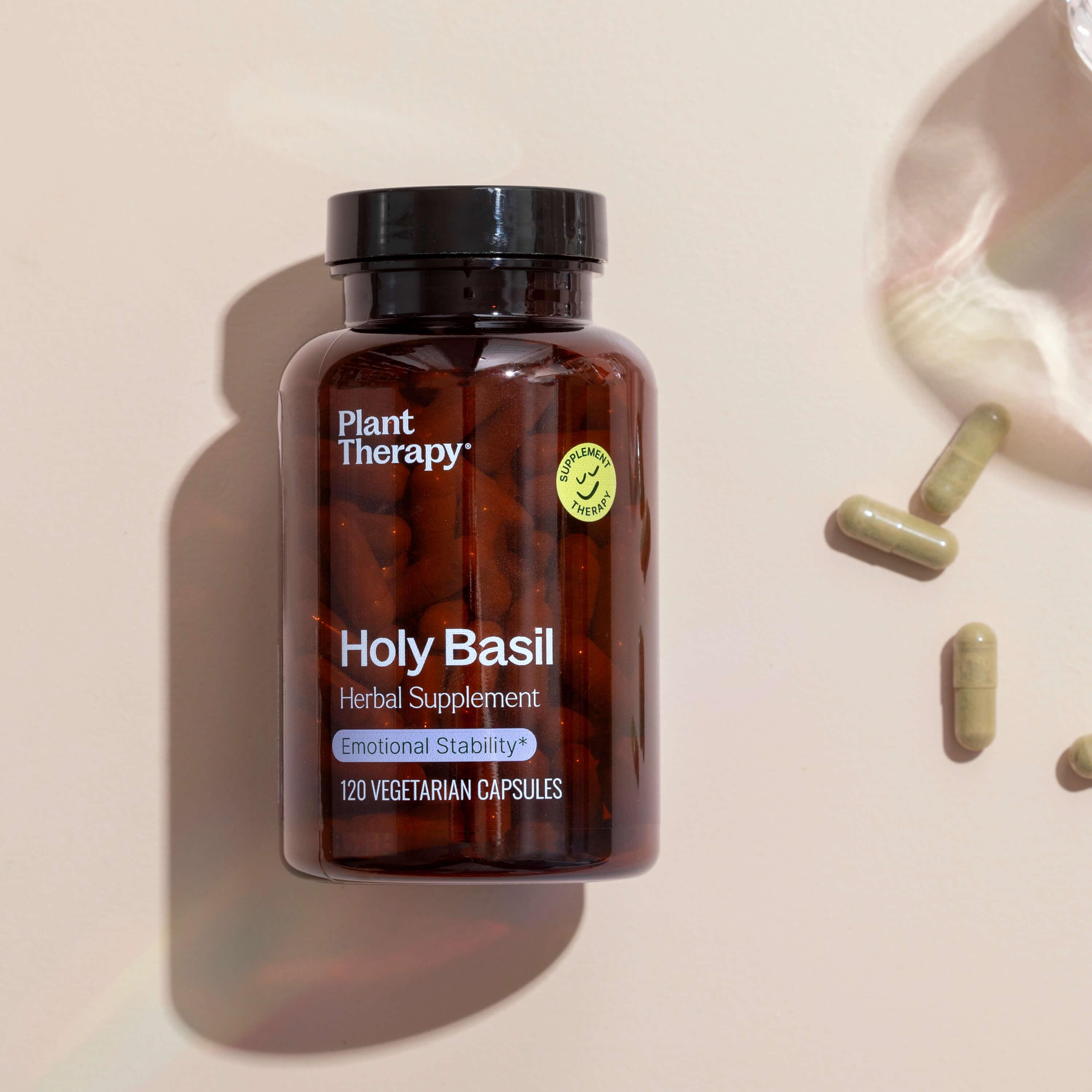 Holy Basil Herbal Supplement - 120 Capsules