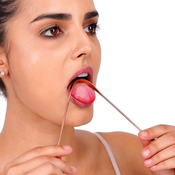 KO Ayurvedic Copper Tongue Cleaner - Nanaka