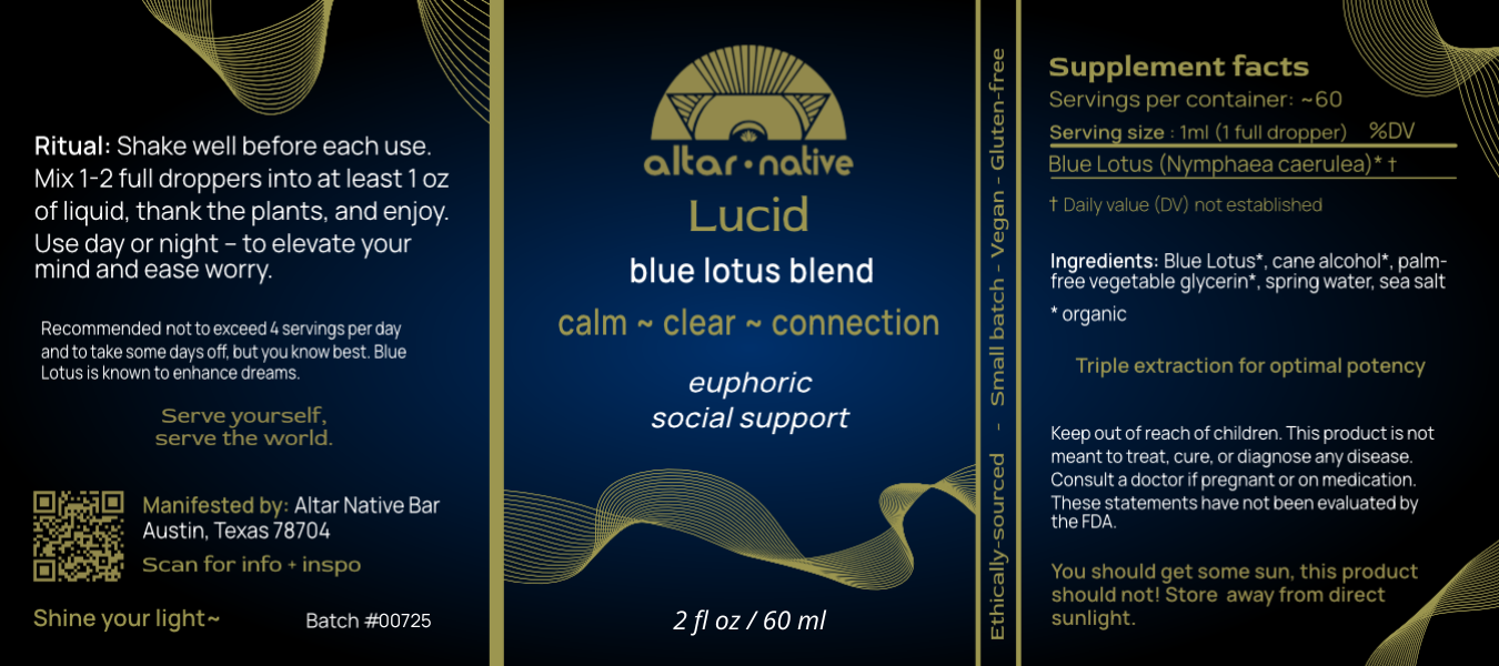 Lucid ✦ Blue Lotus Tincture