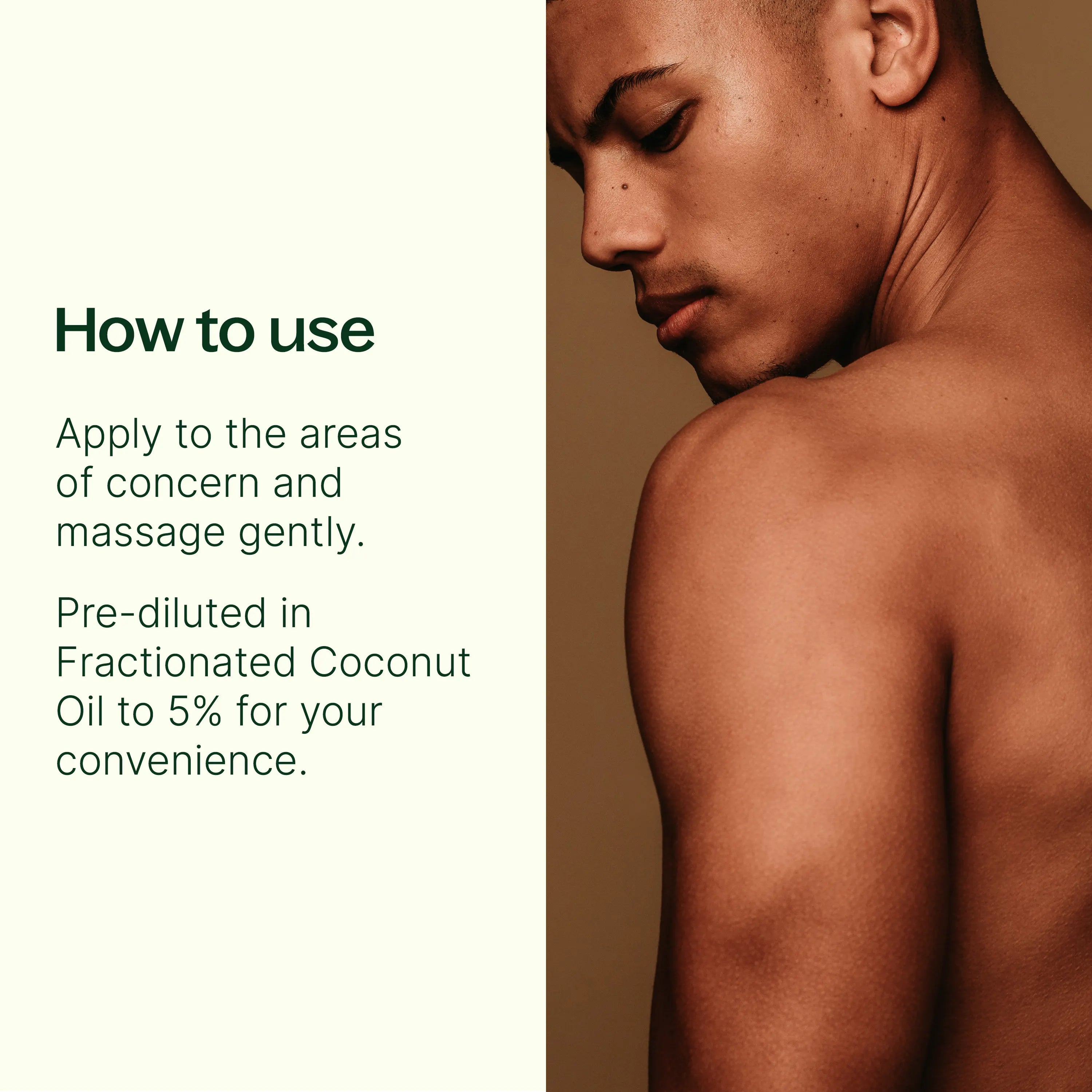 Muscle Aid Essential Oil Blend Pre-Diluted Roll-On