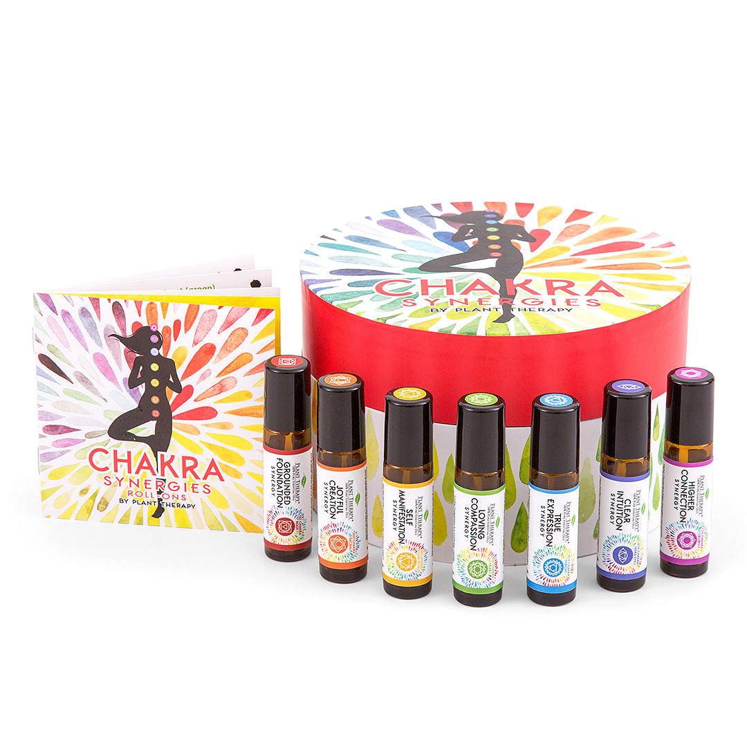 Chakra Blends Essential Oil Roll - On Set - Plant Therapy