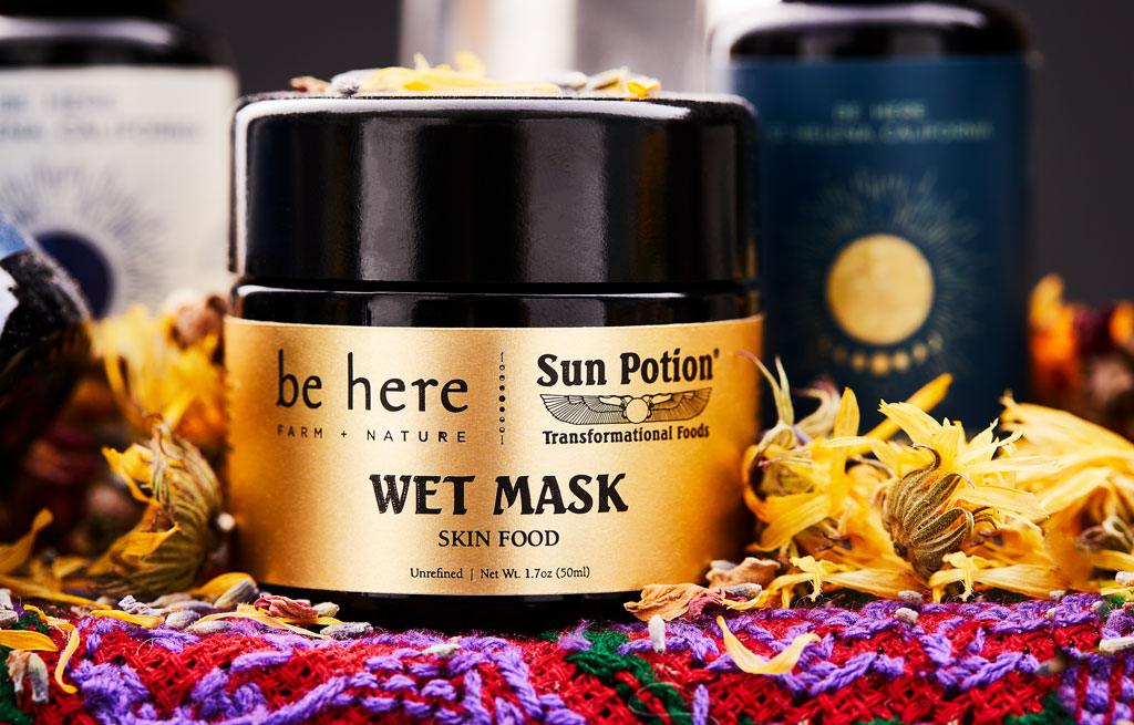 Be Here Farm + Nature Wet Mask "Skin Food"