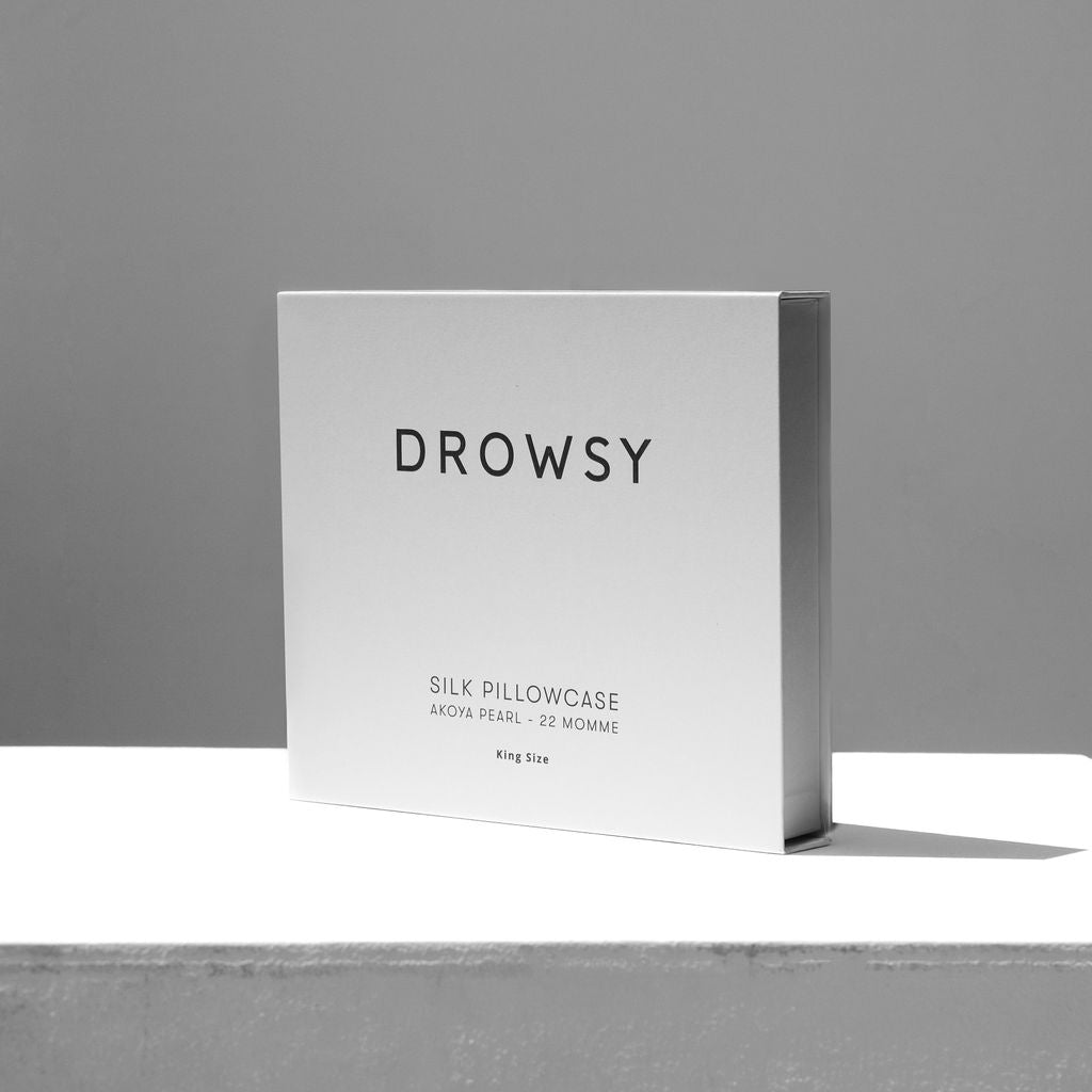 Akoya Pearl Silk Pillowcase (King Size) Drowsy
