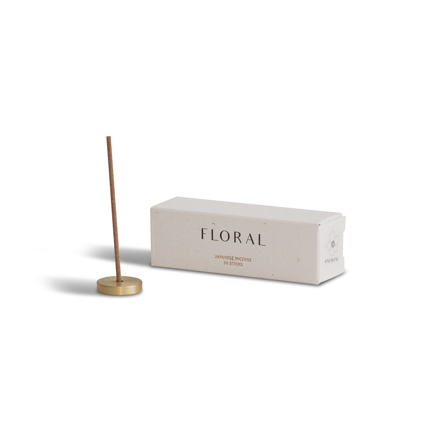 Anemone Japanese Incense Stick Set – 30 Sticks CEDAR AND MYRRH