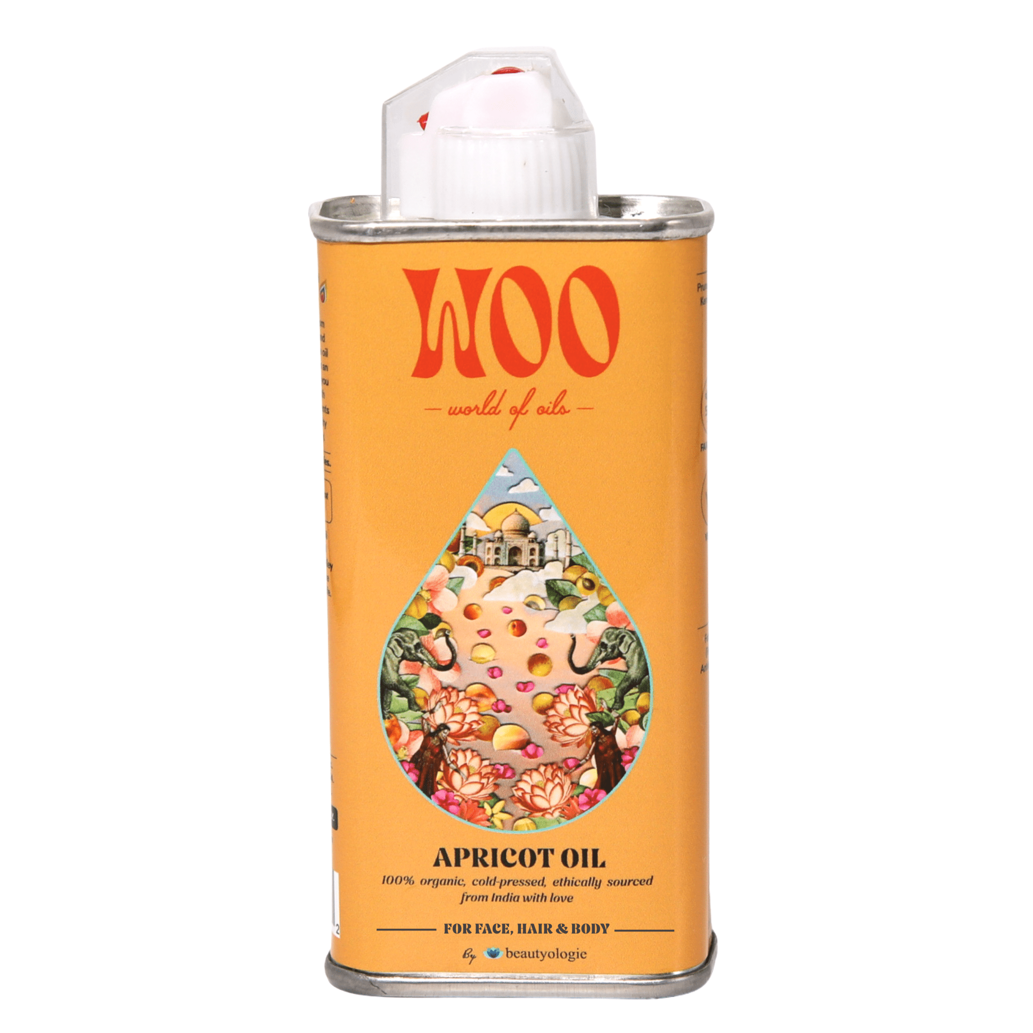 Apricot Oil, 100% Organic Beautyologie
