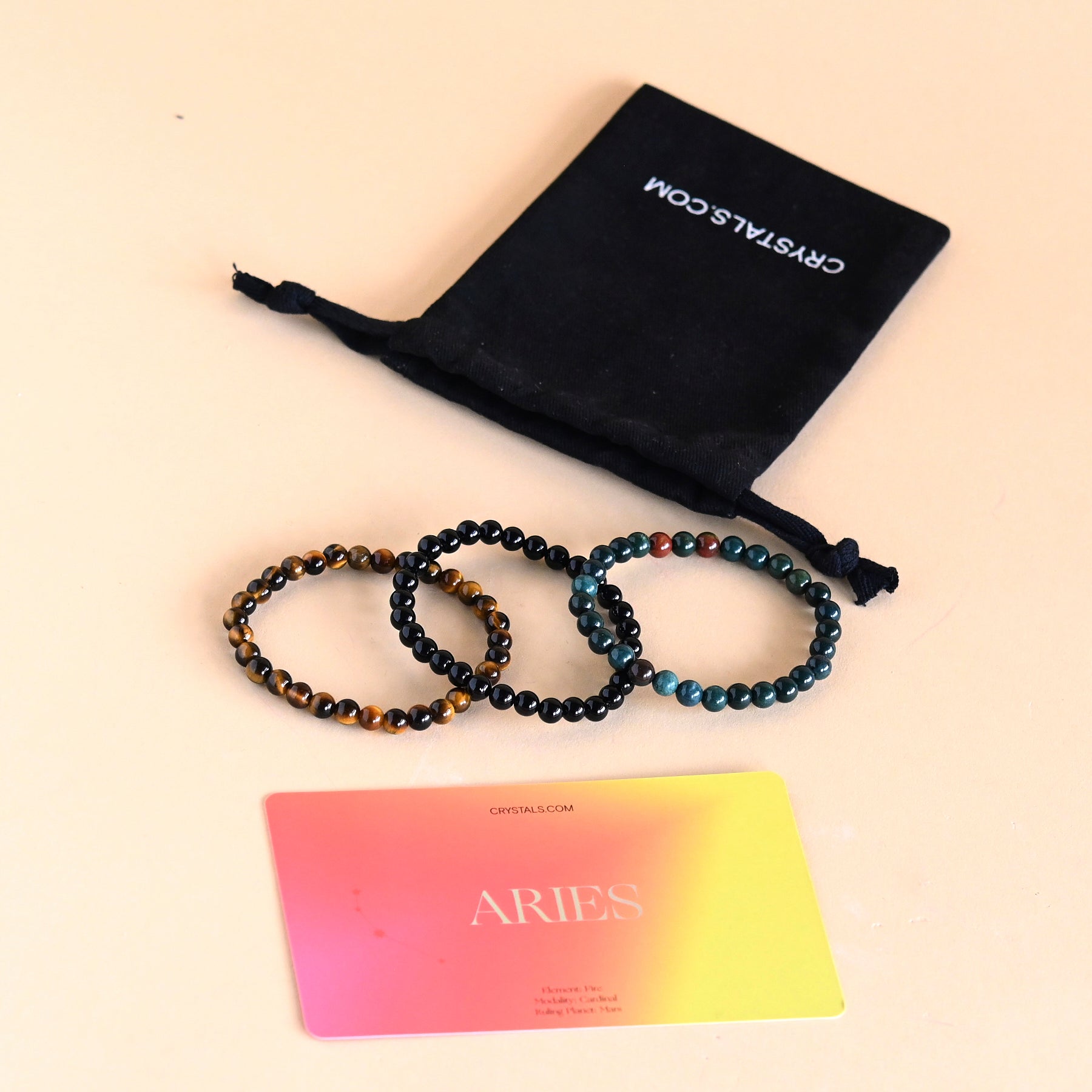 Aries Bracelet Trio CRYSTALS.COM