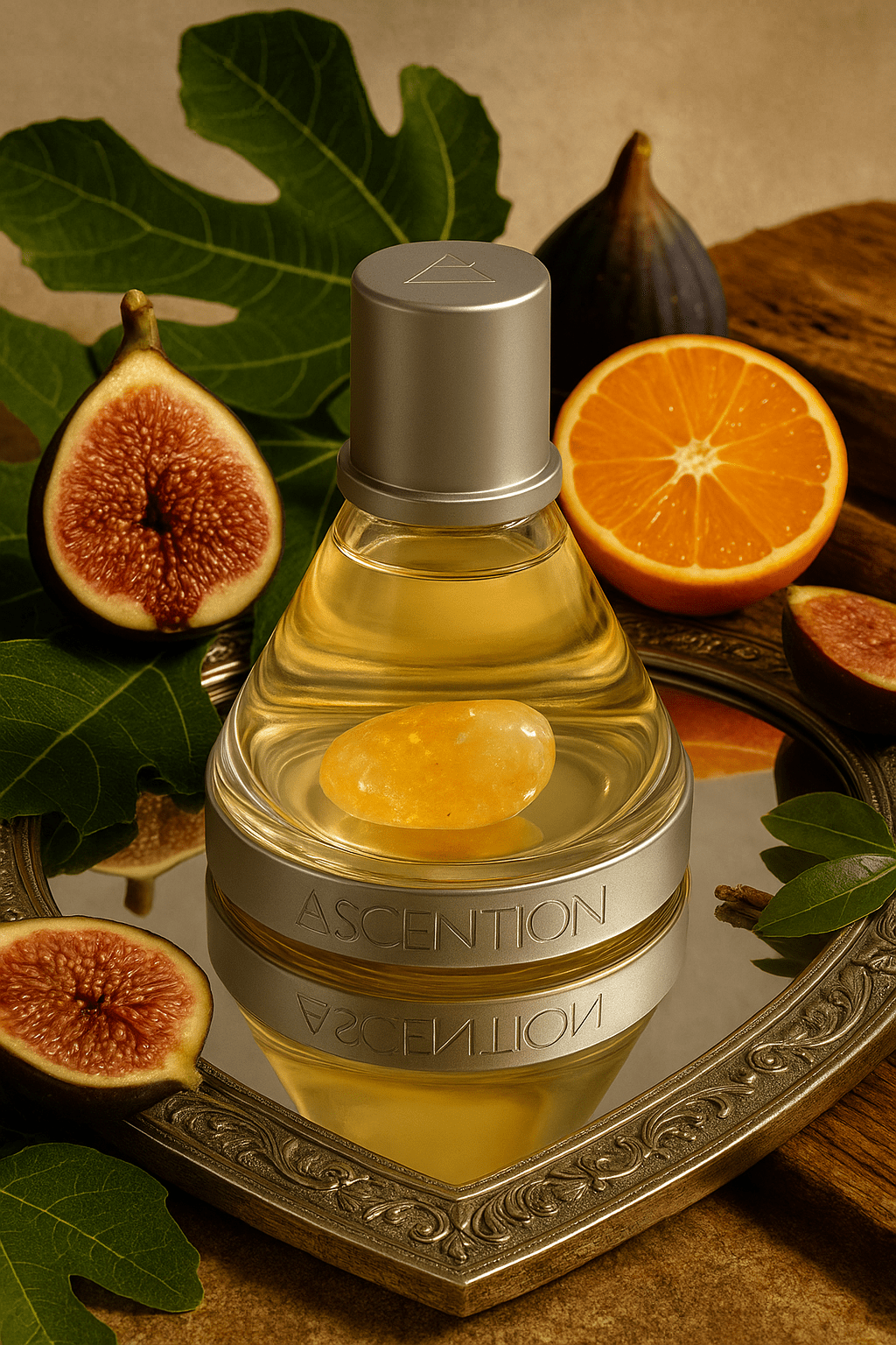 Ascent To Courage With Citrine Ascention Beauty - Wellness Clean Cruelty - Free Vegan Perfume