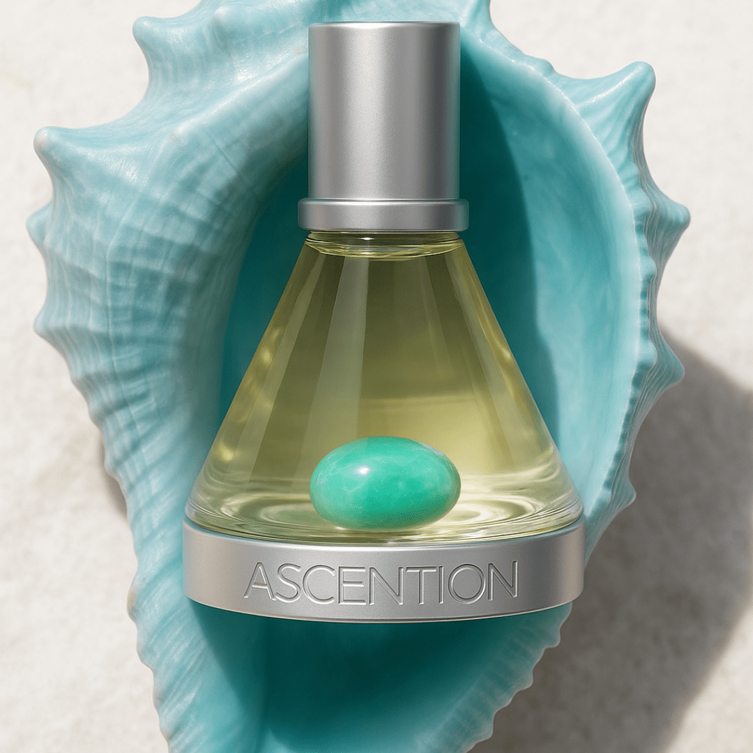 Ascent To Inspire With Amazonite Perfume Ascention Beauty - Wellness Clean Cruelty - Free Vegan Perfume