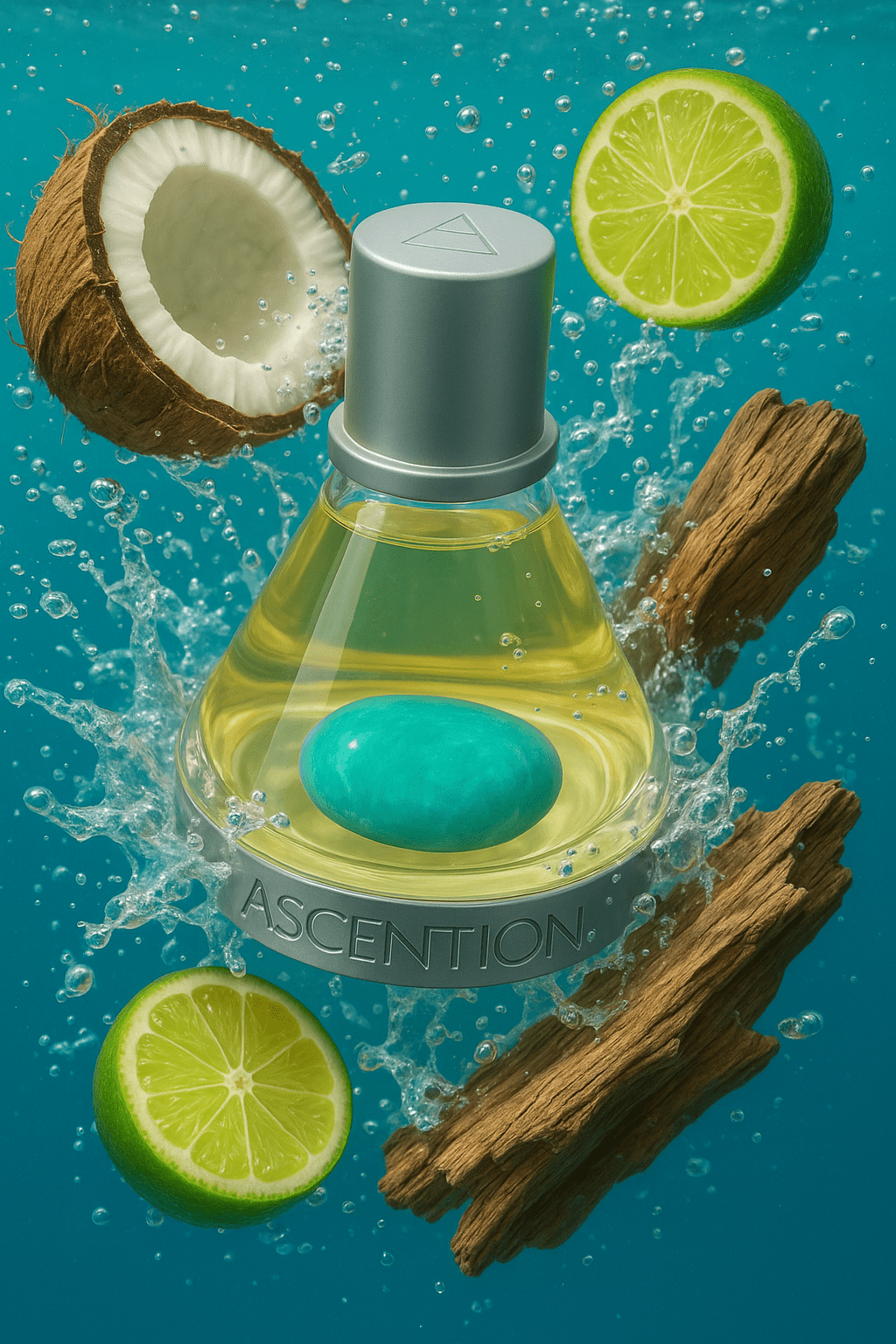 Ascent To Inspire With Amazonite Perfume Ascention Beauty - Wellness Clean Cruelty - Free Vegan Perfume