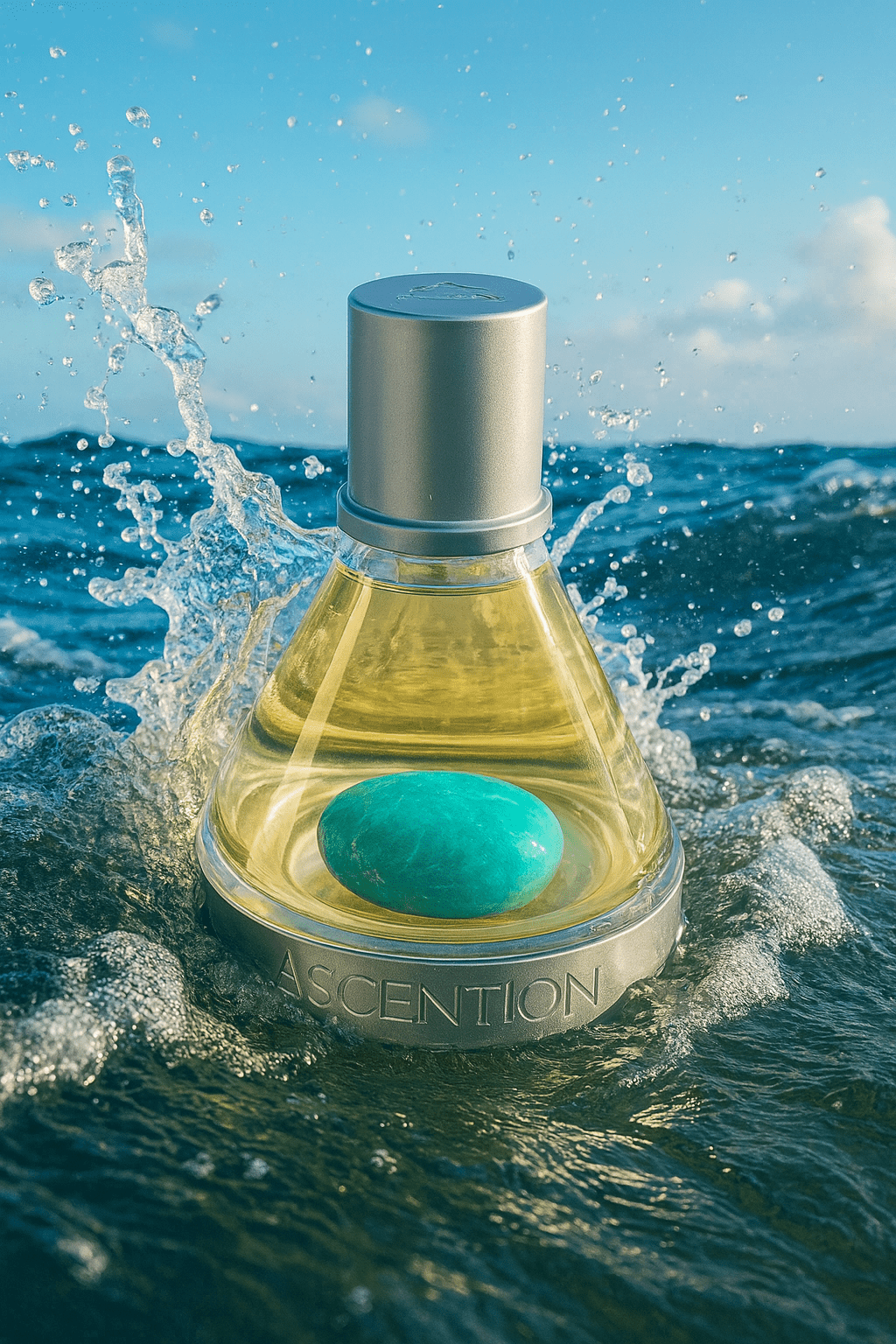 Ascent To Inspire With Amazonite Perfume Ascention Beauty - Wellness Clean Cruelty - Free Vegan Perfume
