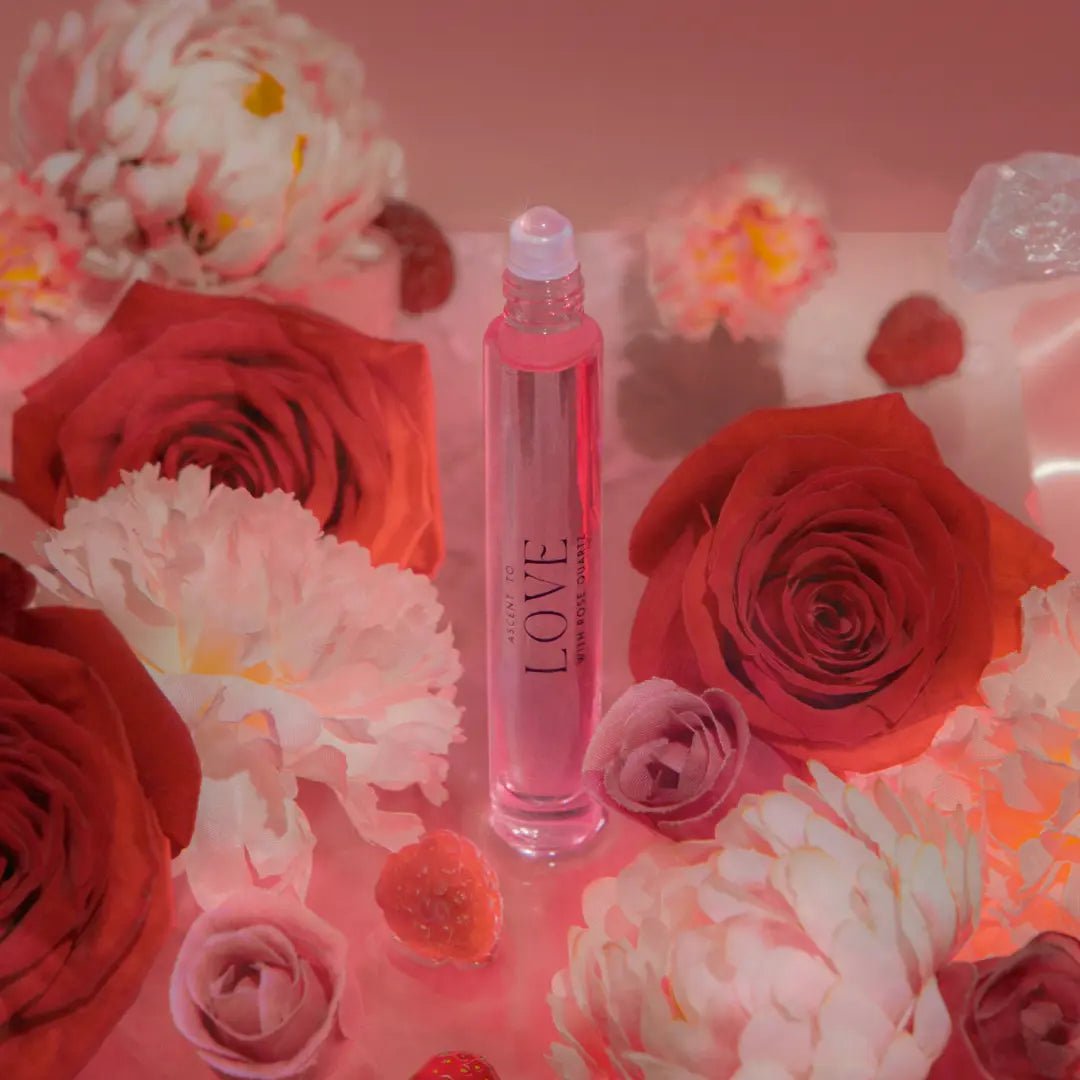 Ascent to Love With Rose Quartz Perfume Ascention Beauty - Wellness Clean Cruelty - Free Vegan Perfume