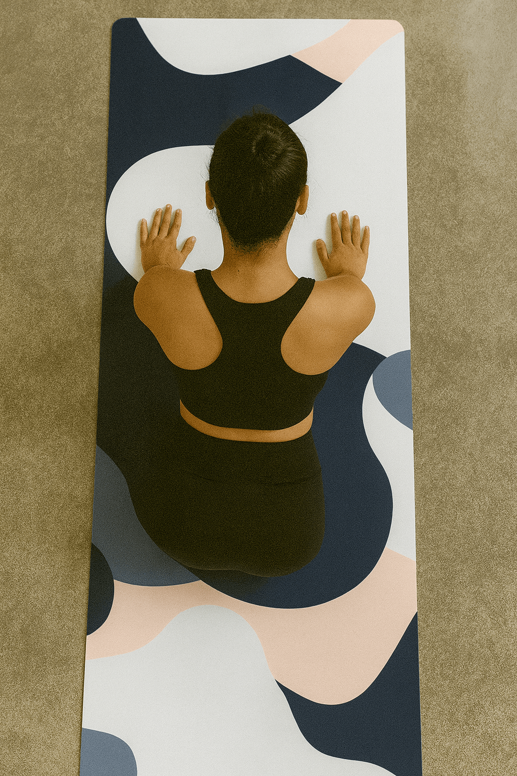 Astrid Non - Slip Yoga Mat – Premium Traction, Plush Cushioning & Night - Sky Aesthetic Yune Yoga