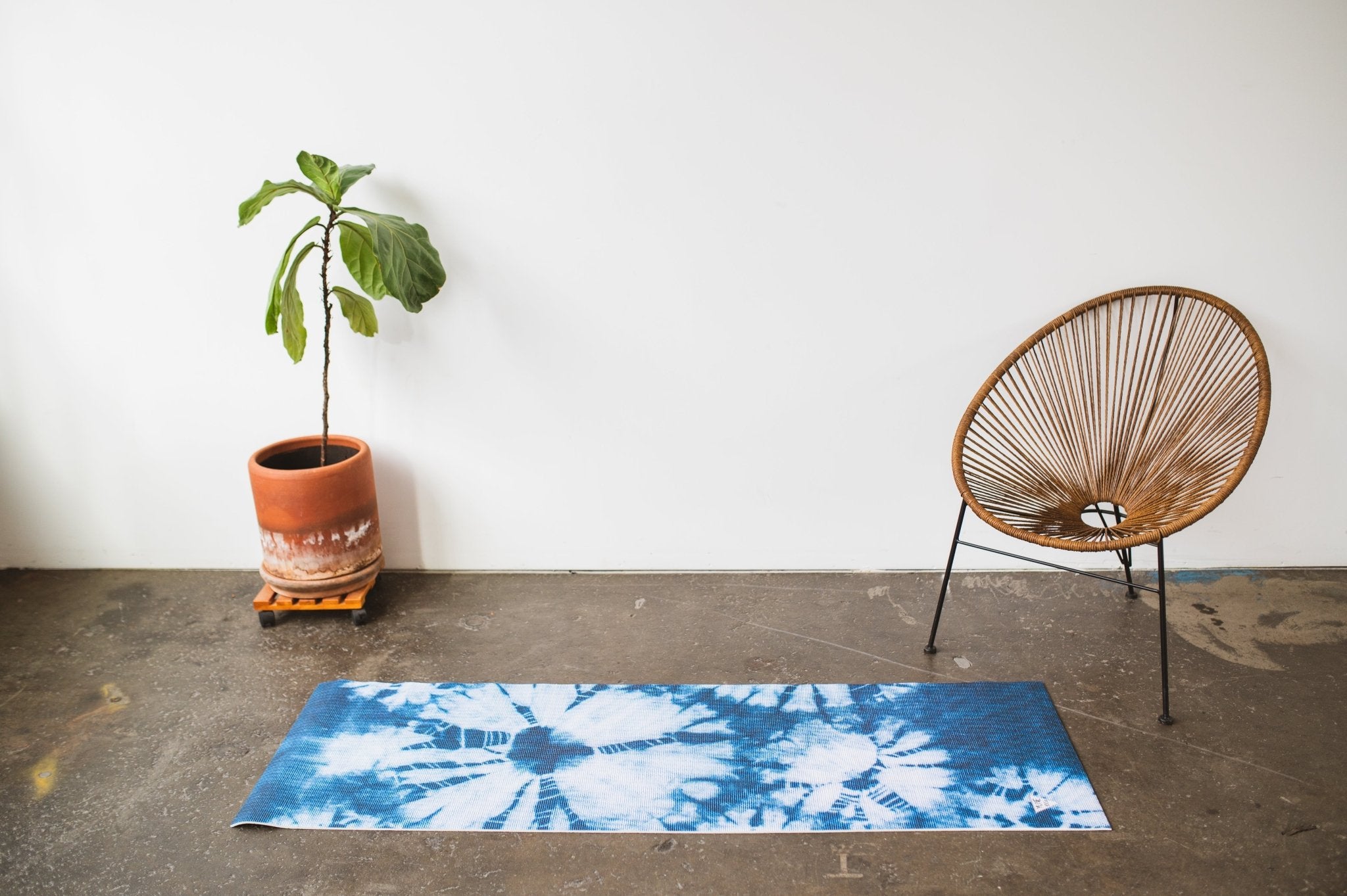 Ataraxy Yoga Mat – Non - Slip Grip, Cushioned Support & Serenity - Inspired Design Yune Yoga