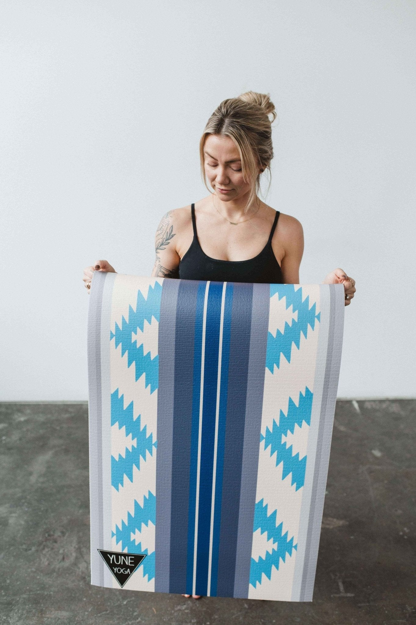 Bear Creek Juniper Yoga Mat – 6mm Eco - Friendly Non - Slip Mat for Comfort, Grip & Stability Yune Yoga