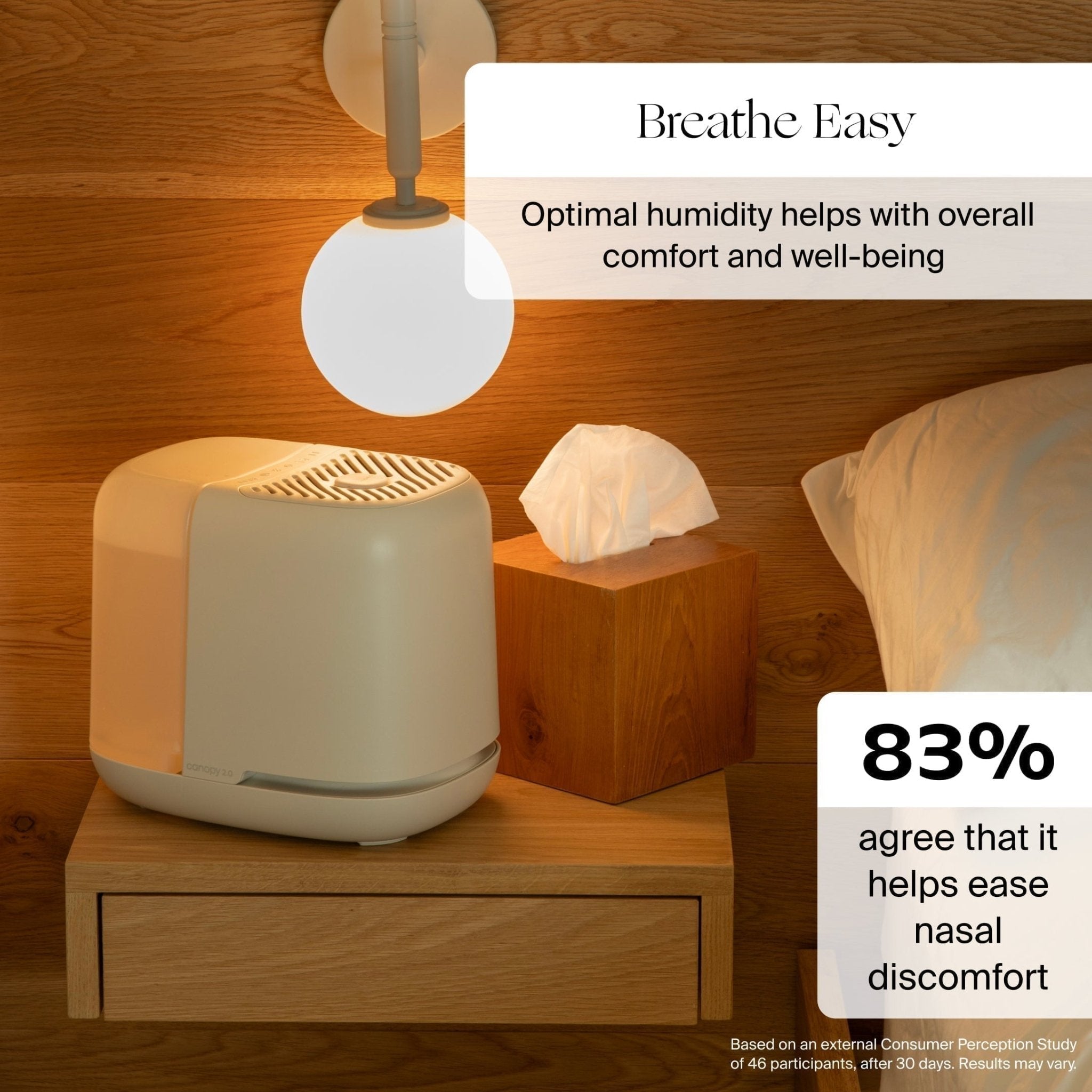 Bedside Humidifier 2.0 Canopy