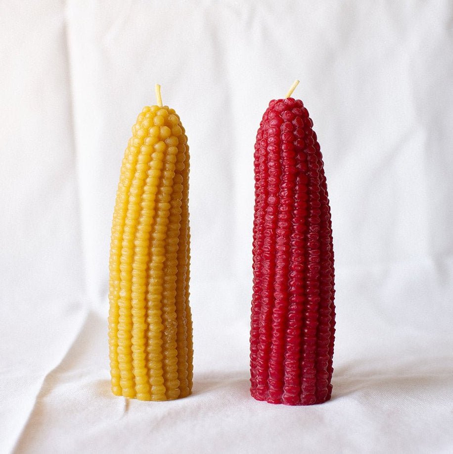 BEESWAX CORN CANDLE Happy Organics