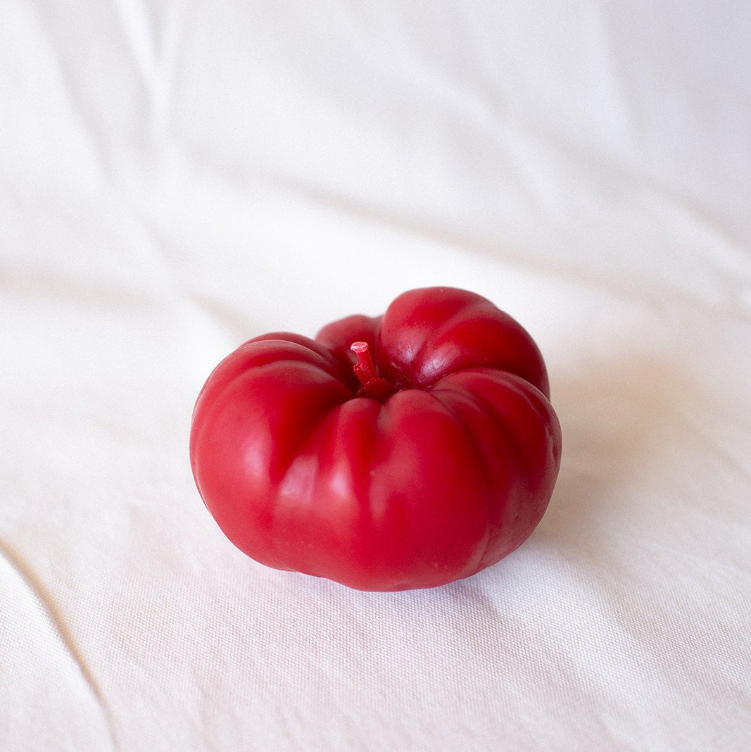 BEESWAX HEIRLOOM TOMATO CANDLE Happy Organics