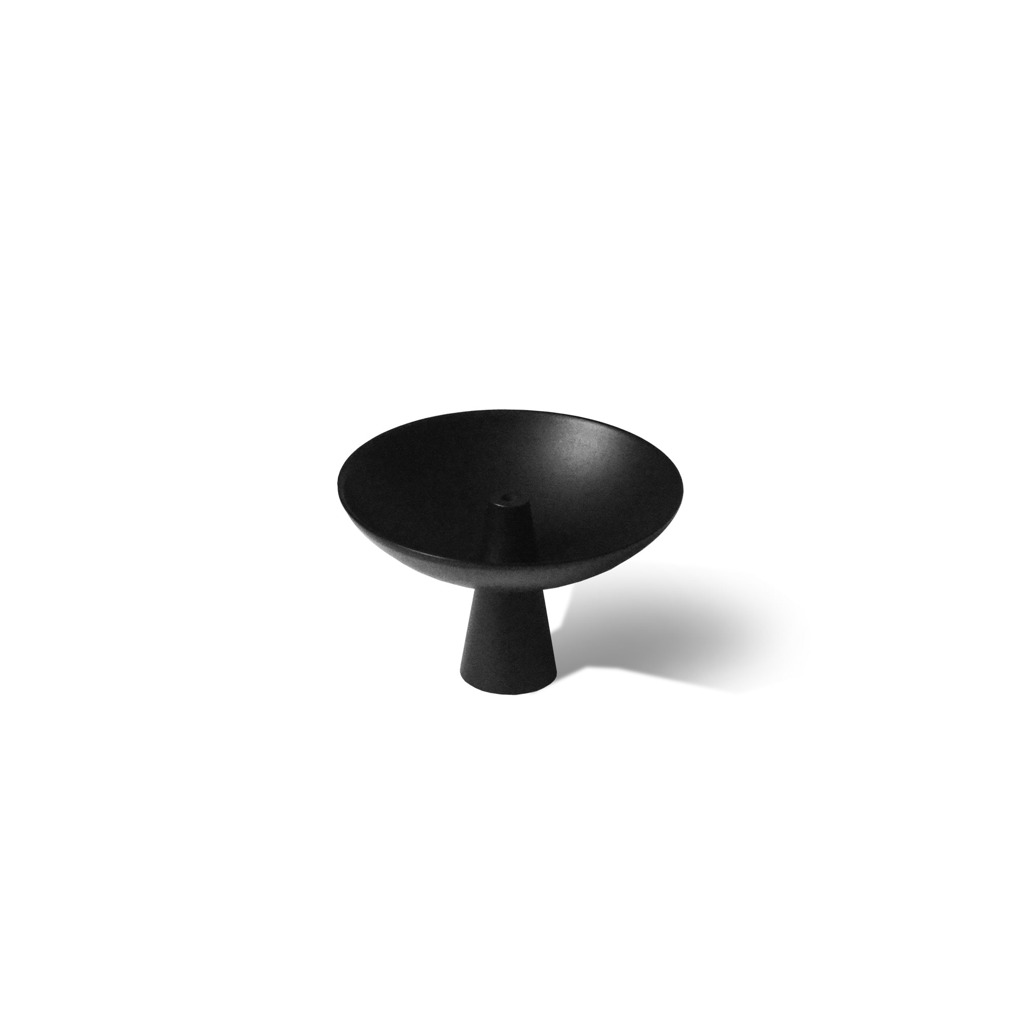 Black Brass Incense Holder with Ash Catcher CEDAR AND MYRRH
