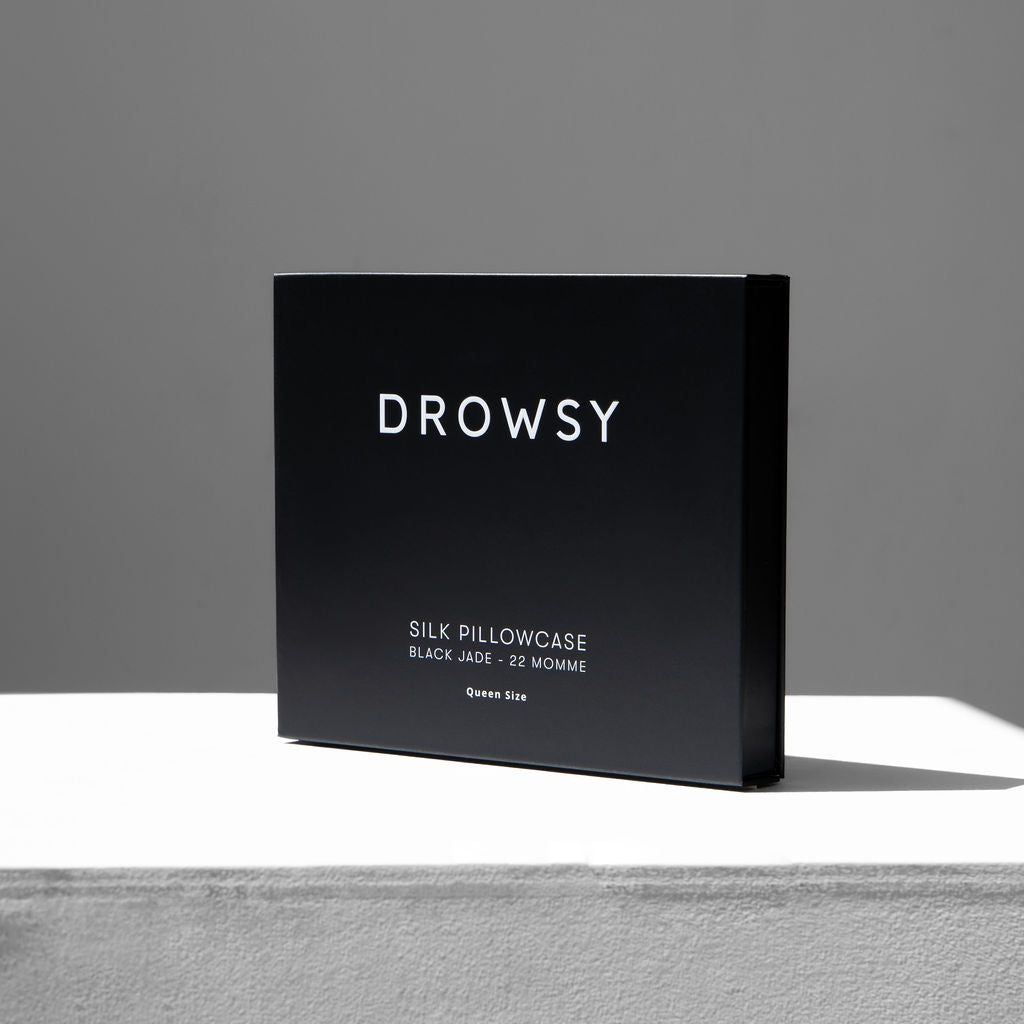 Black Jade Silk Pillowcase Drowsy