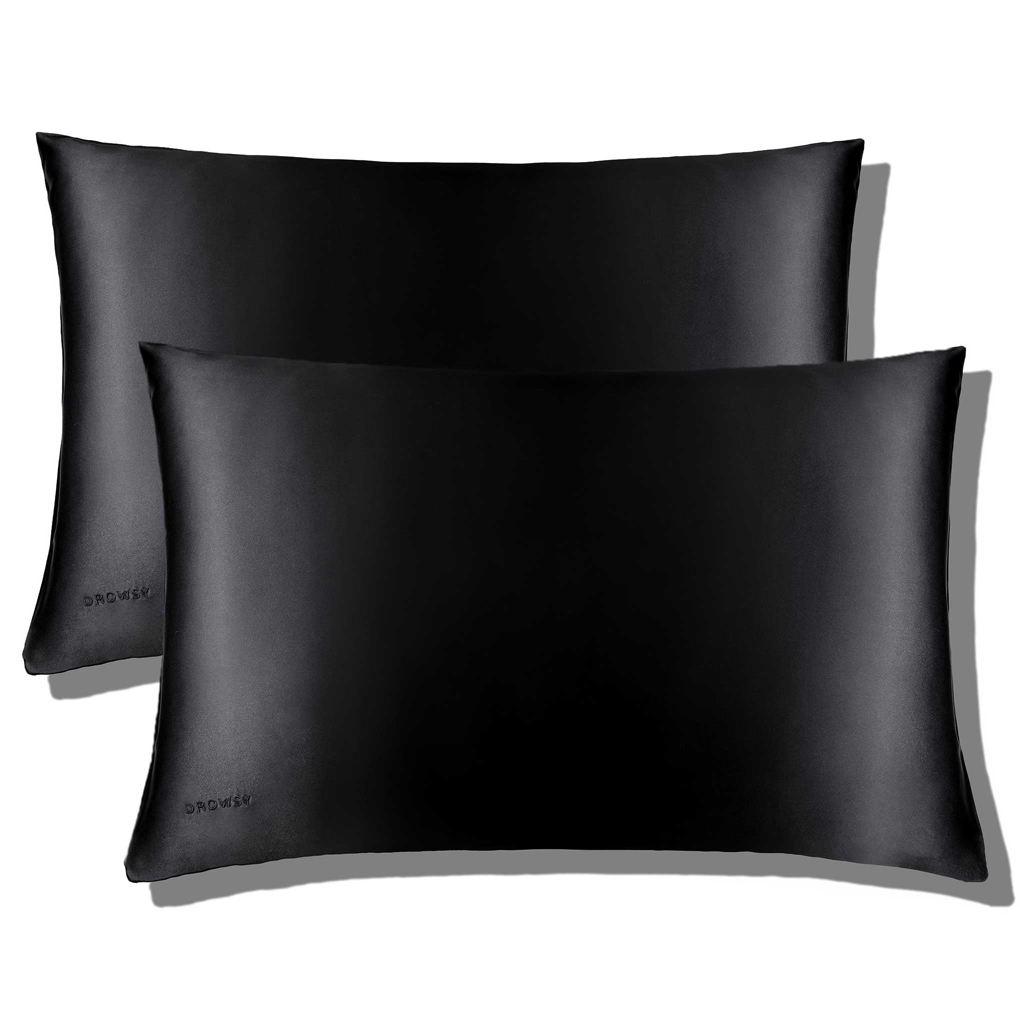 Black Jade Silk Pillowcase Drowsy