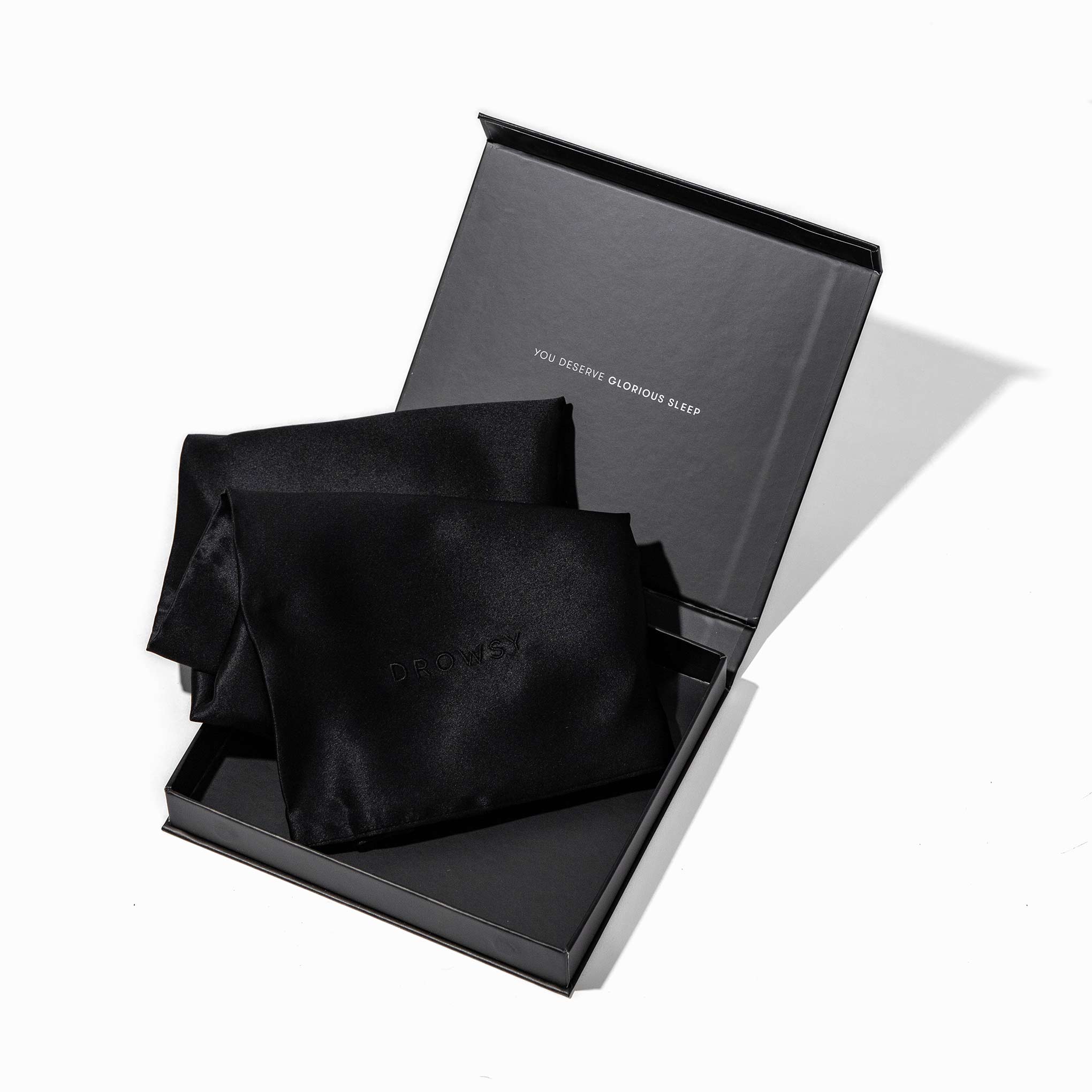Black Jade Silk Pillowcase Drowsy